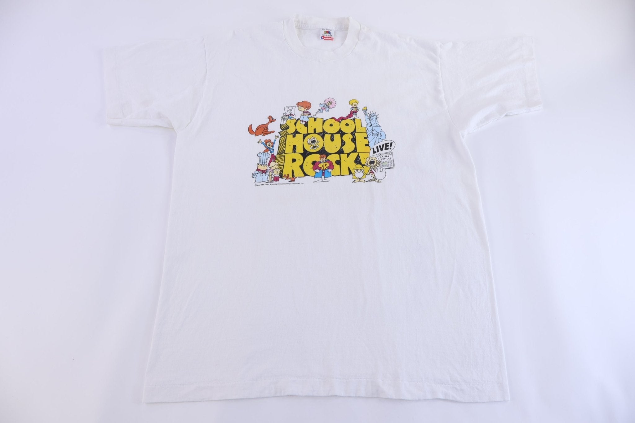 1995 Schoolhouse Rock! Graphic T-shirt - Shirts & Tops - Thrifted Threads