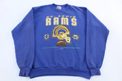 1995 St. Louis Rams Football Sweatshirt - ThriftedThreads.com