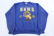 1995 St. Louis Rams Football Sweatshirt - Sweatshirt - Thrifted Threads
