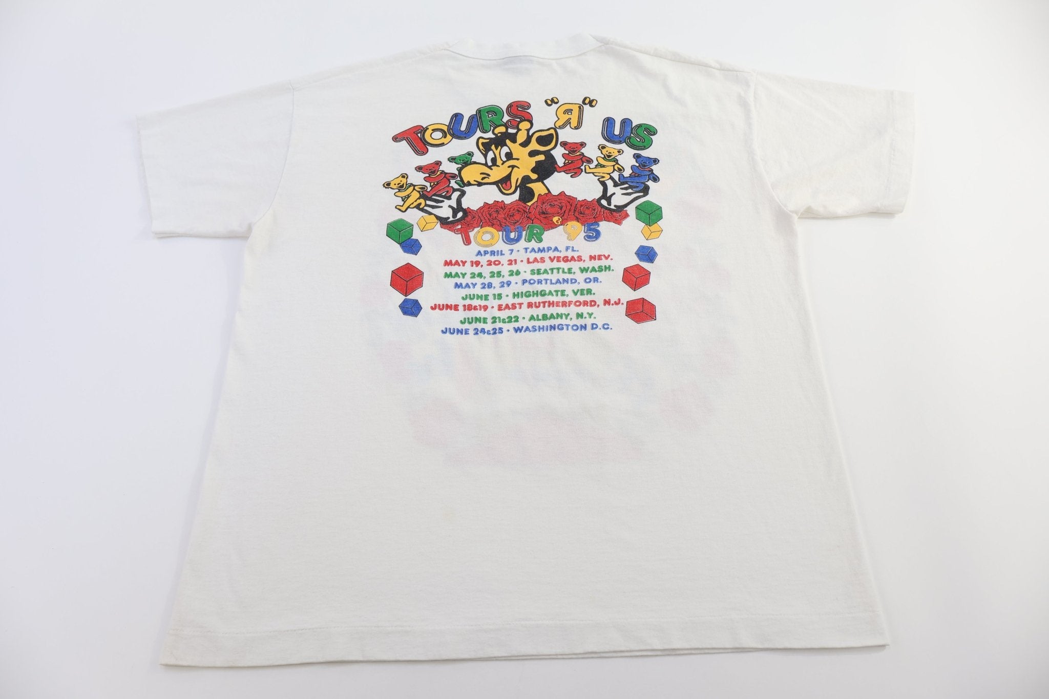 1995 The Grateful Dead Tours R Us T-shirt - Shirts & Tops - Thrifted Threads