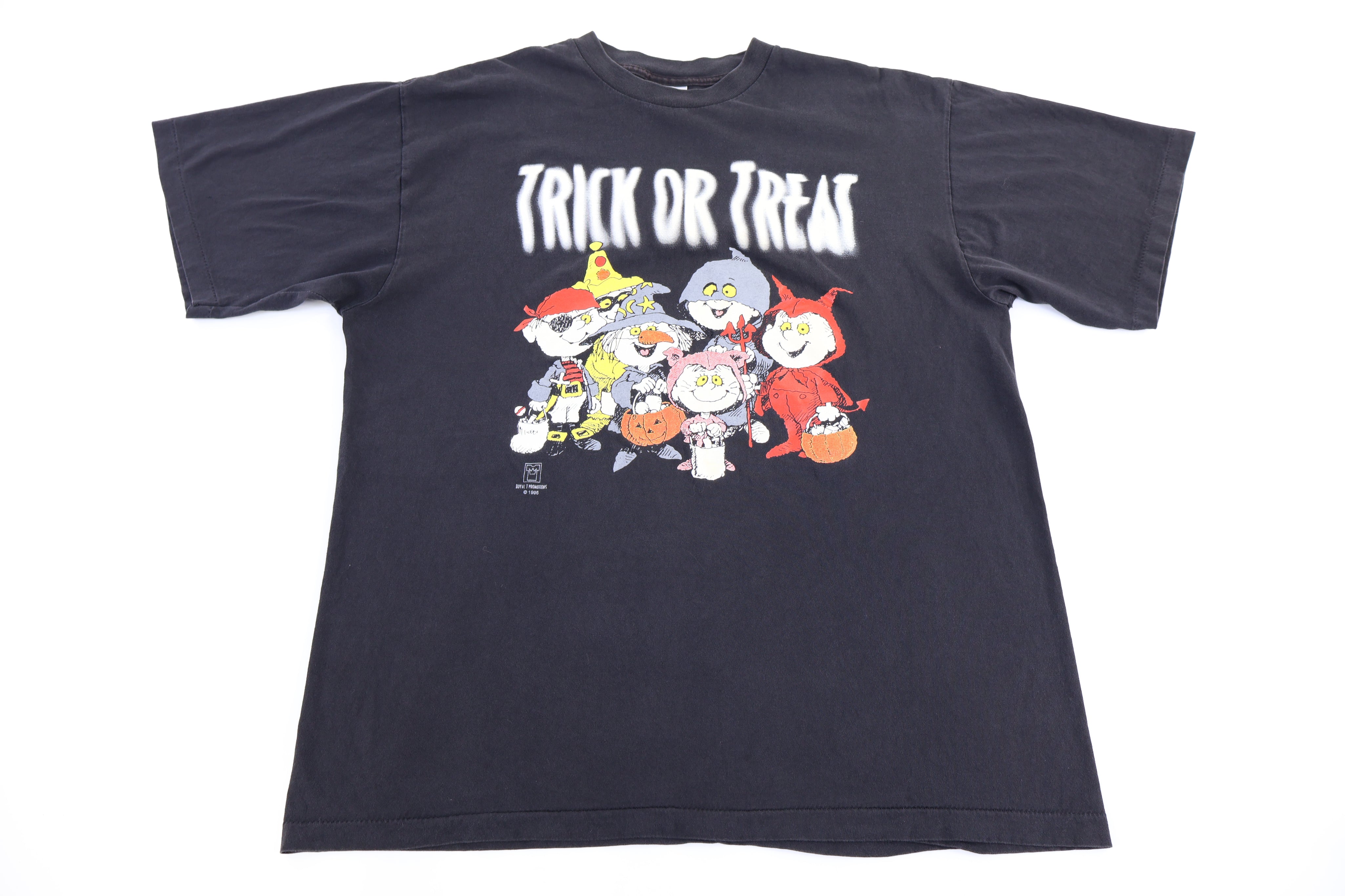 1995 Trick or Treat Graphic T-shirt - Shirts & Tops - Thrifted Threads