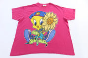 1995 Tweety Bird Graphic T-shirt - Shirts & Tops - Thrifted Threads