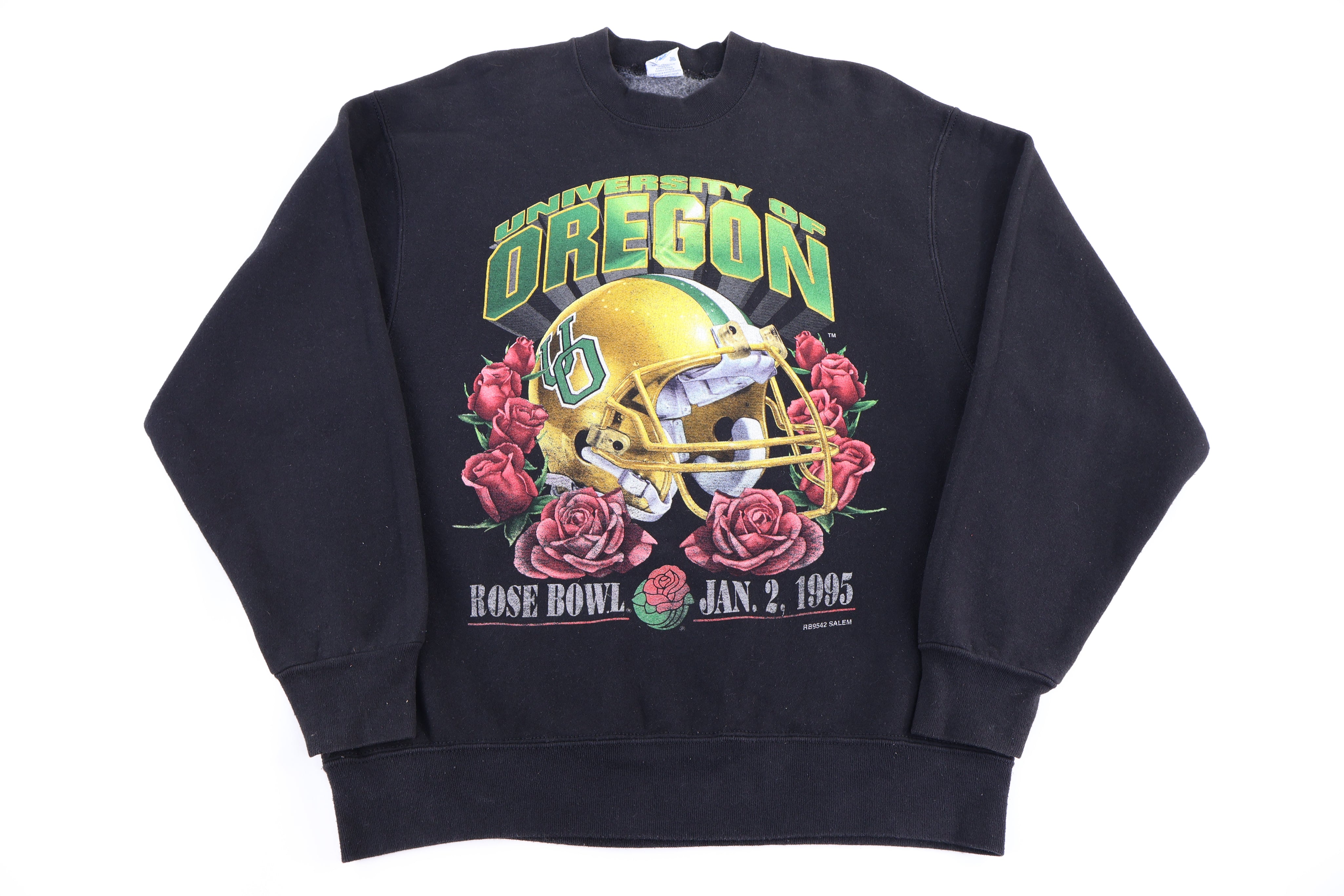 1995 University of Oregon Rose Bowl Sweatshirt - Sweatshirt - Thrifted Threads