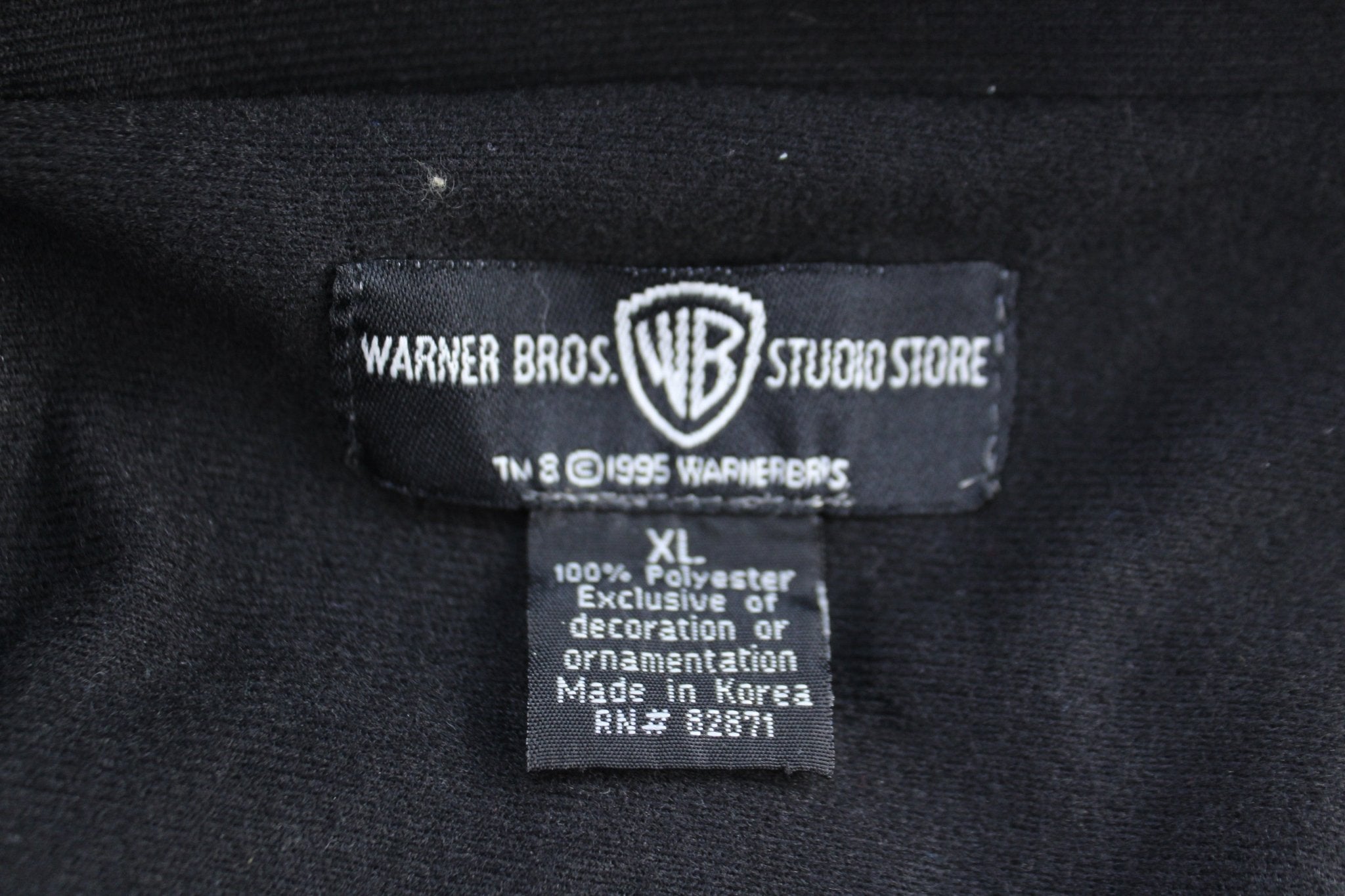 1995 Warner Bros Roadrunner Zip Up Jacket - ThriftedThreads.com