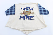 1995 Warner Bros Show Me Your Attitude Wile. E Coyote Jersey - ThriftedThreads.com