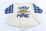 1995 Warner Bros Show Me Your Attitude Wile. E Coyote Jersey - ThriftedThreads.com