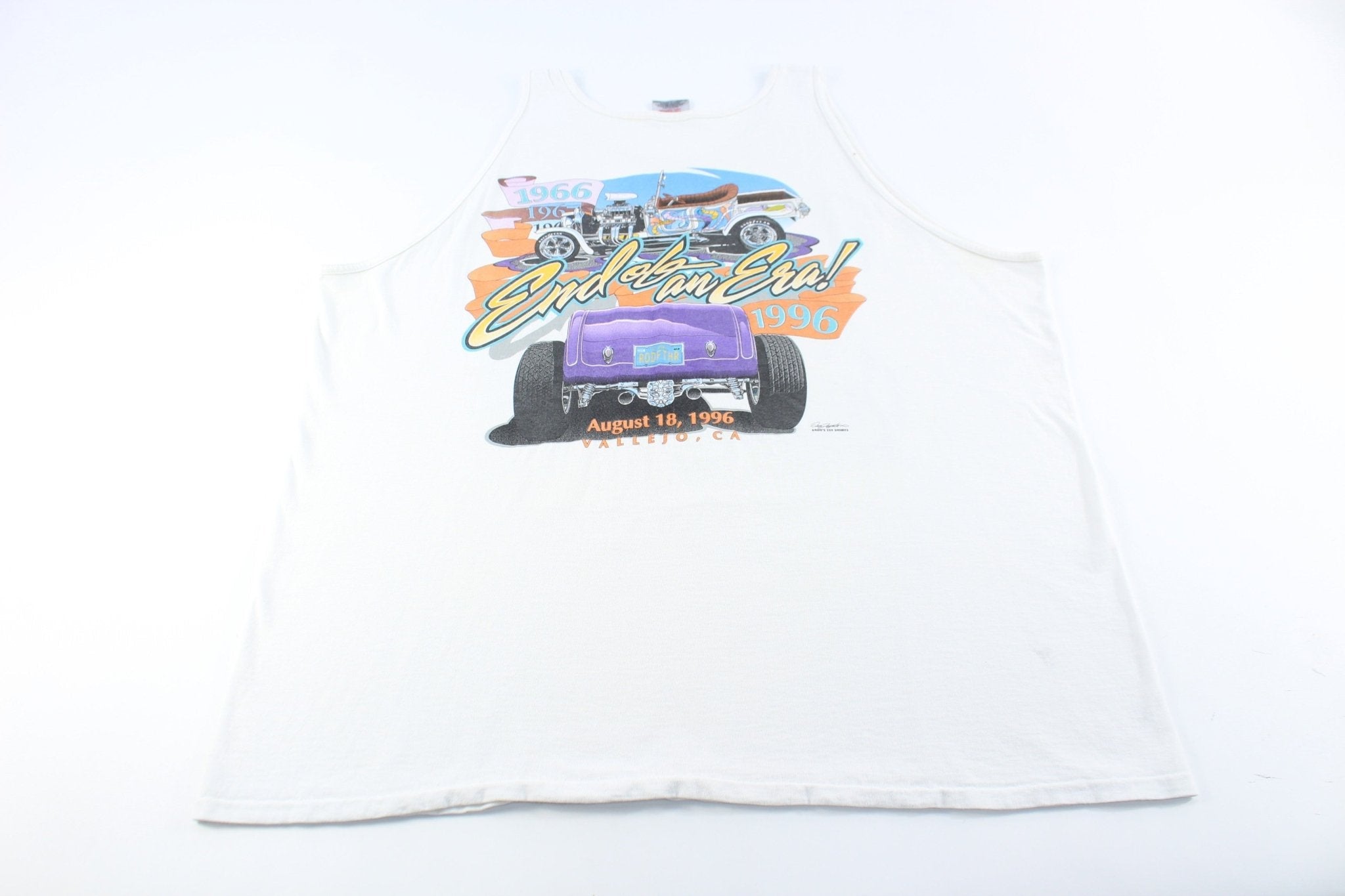 1996 Andy's Picnic Hot Rod Racing Tank Top - Jerseys/Tanks - Thrifted Threads