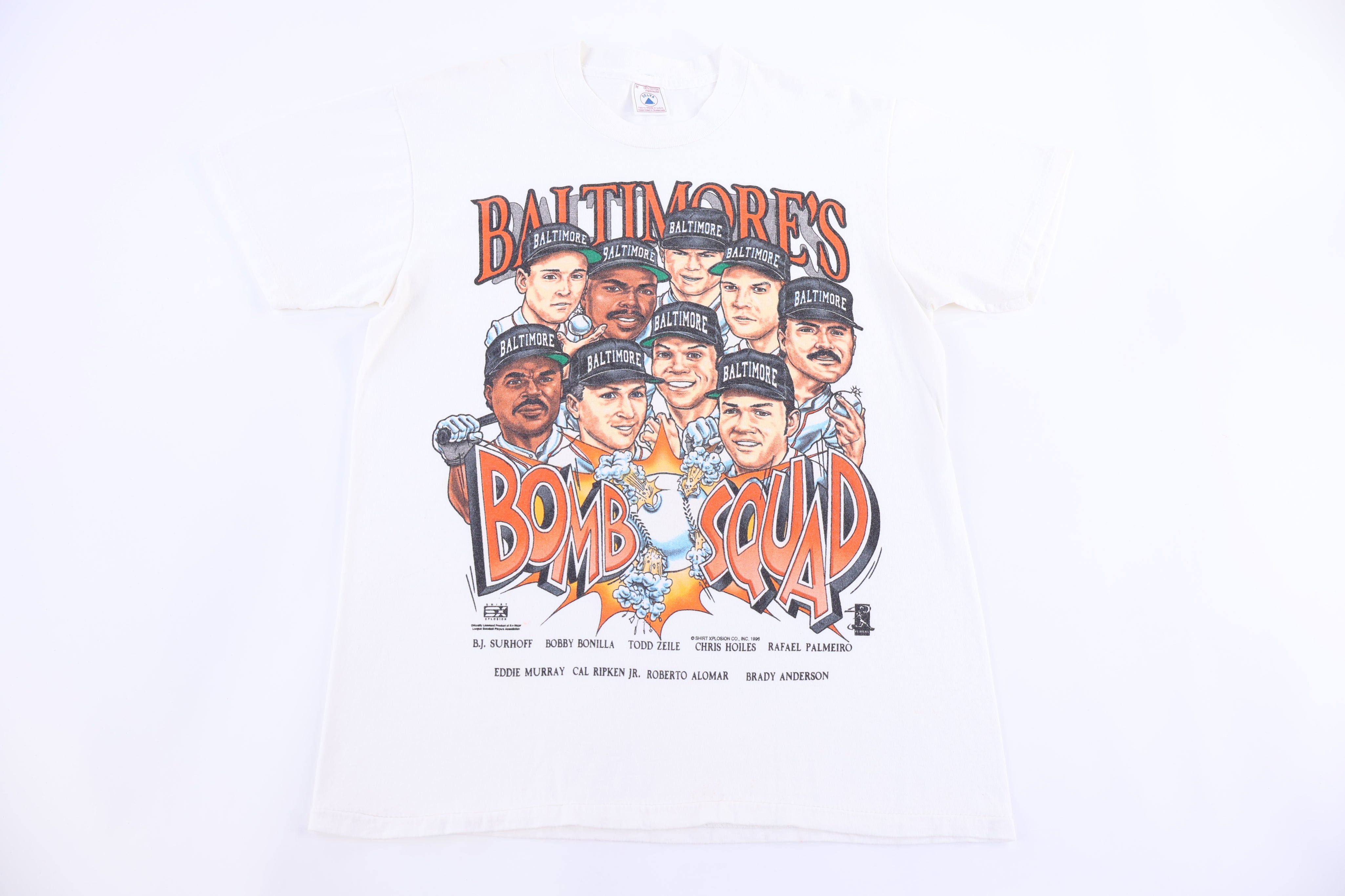 1996 Baltimore Bomb Squad T-shirt - Shirts & Tops - Thrifted Threads