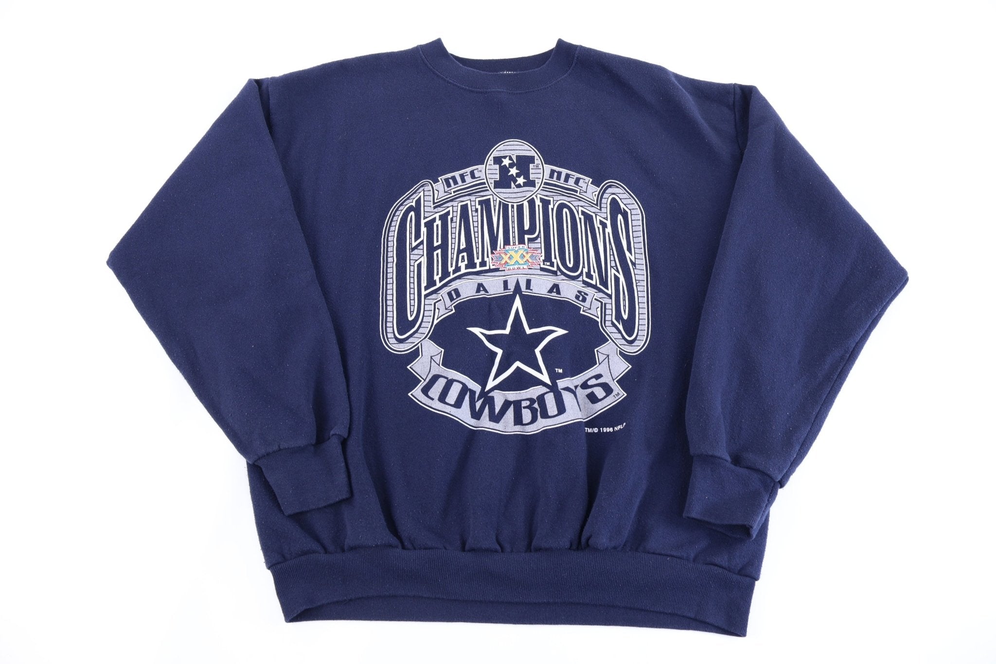 1996 Dallas Cowboys Football Sweatshirt - Sweatshirt - Thrifted Threads