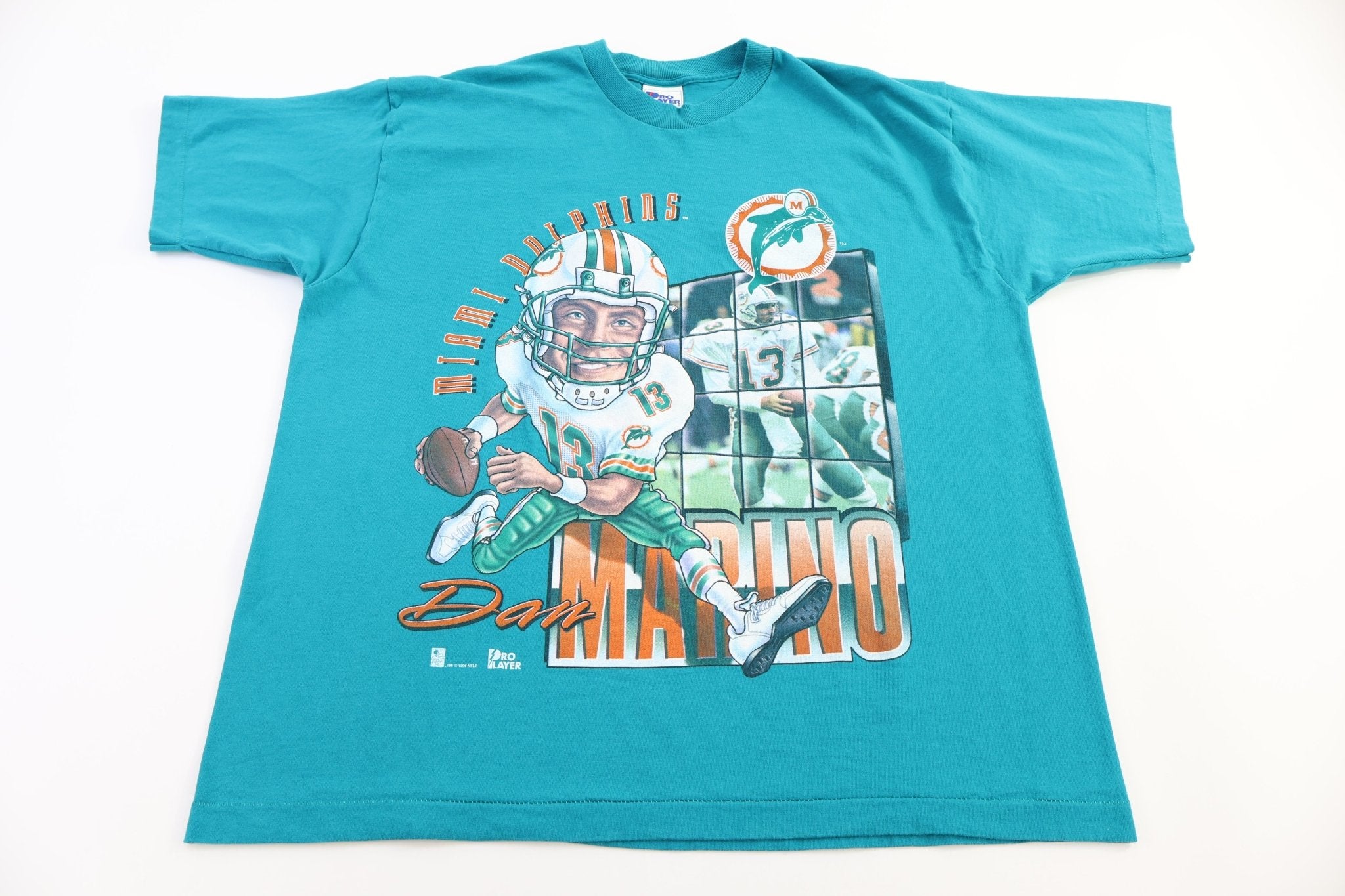 1996 Dan Marino Miami Dolphins Football T-shirt - Shirts & Tops - Thrifted Threads