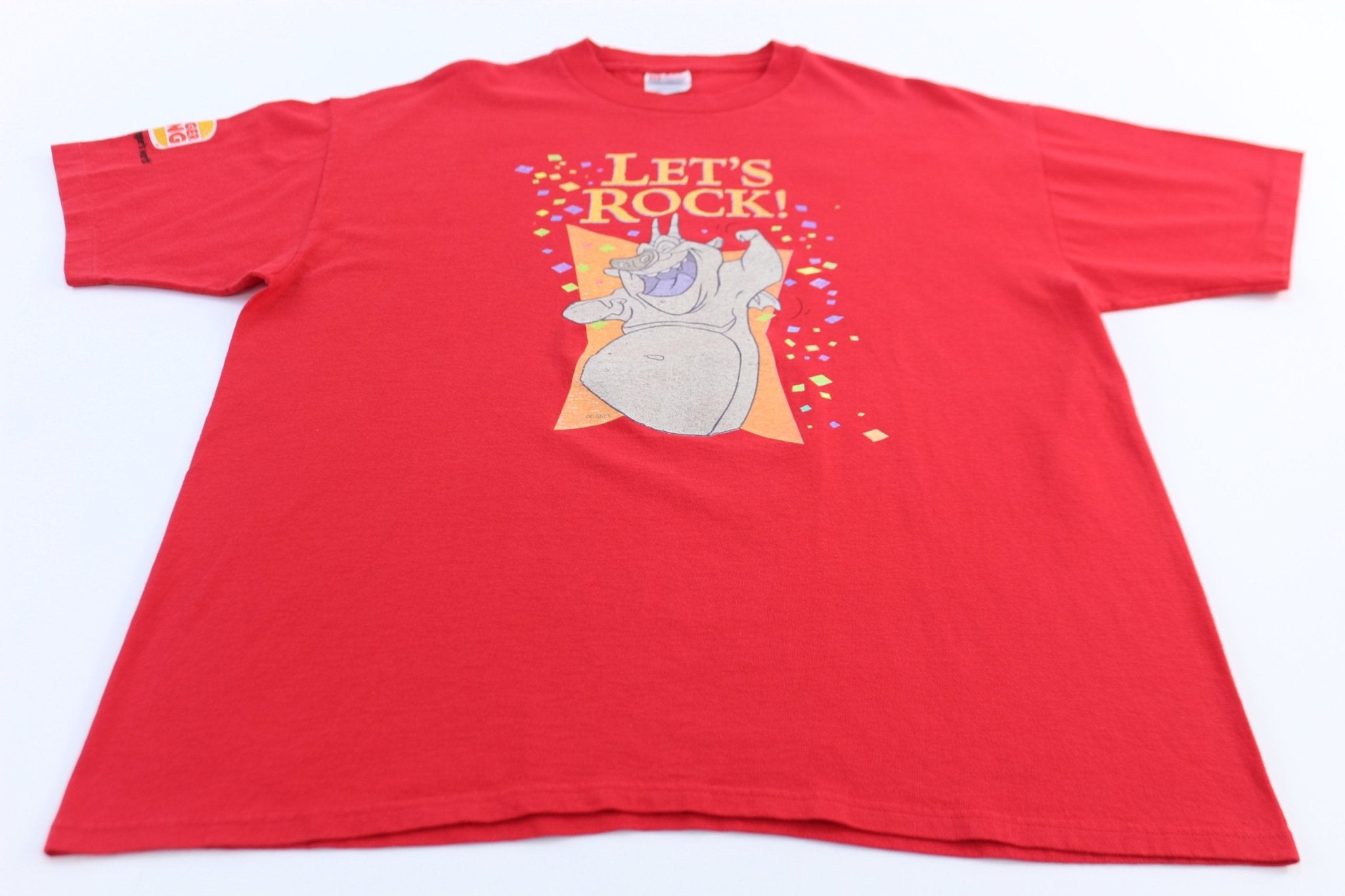 1996 Disney The Hunchback Notre Dame "Let's Rock" T-shirt - ThriftedThreads.com