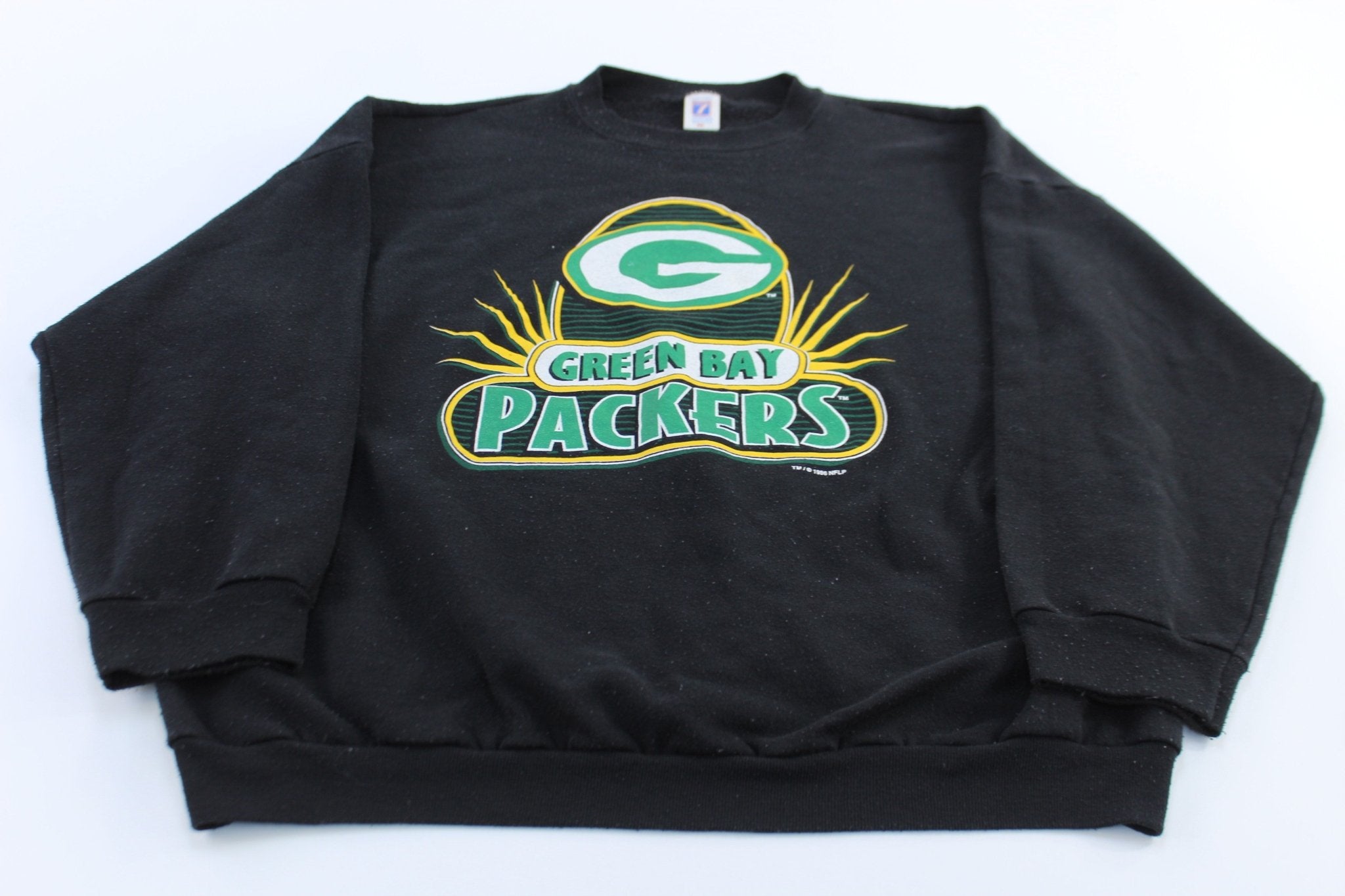 1996 Green Bay Packers Football Logo 7 Sweatshirt - ThriftedThreads.com