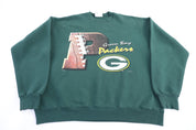 1996 Green Bay Packers Football Sweatshirt - Sweatshirt - Thrifted Threads
