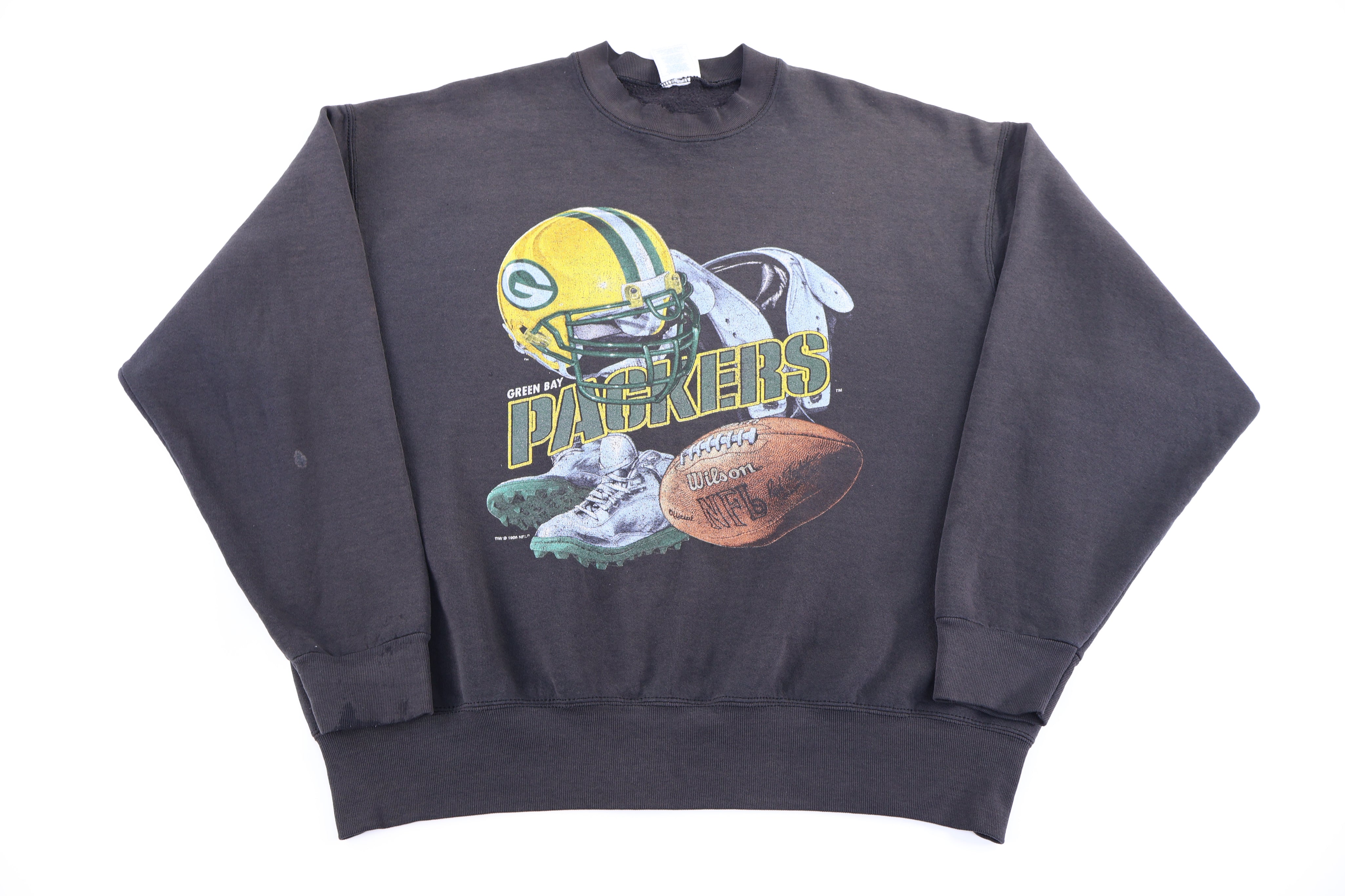 1996 Green Bay Packers Football Sweatshirt - Sweatshirt - Thrifted Threads