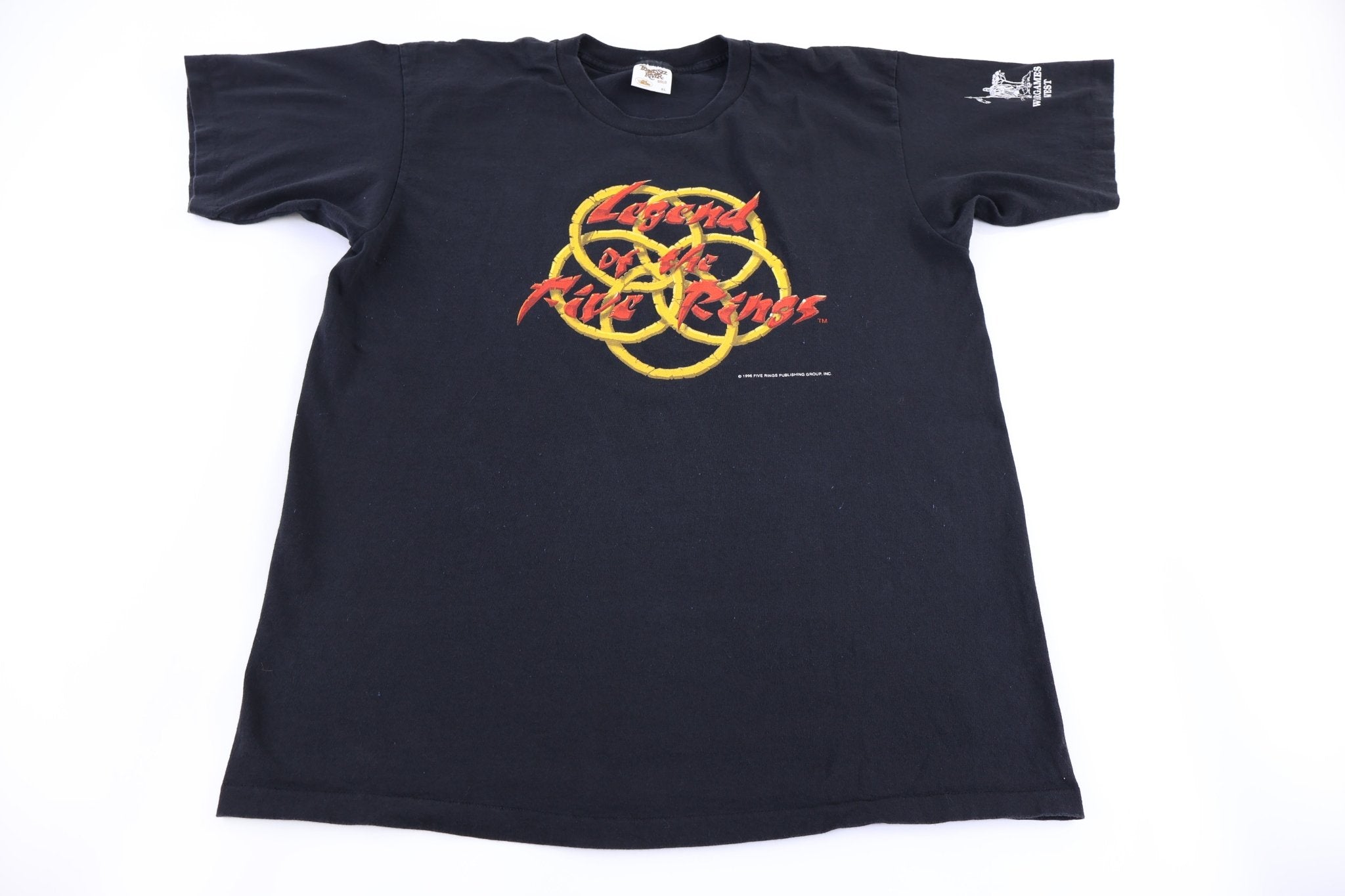 1996 Legend of The Five Rings T-shirt - Shirts & Tops - Thrifted Threads