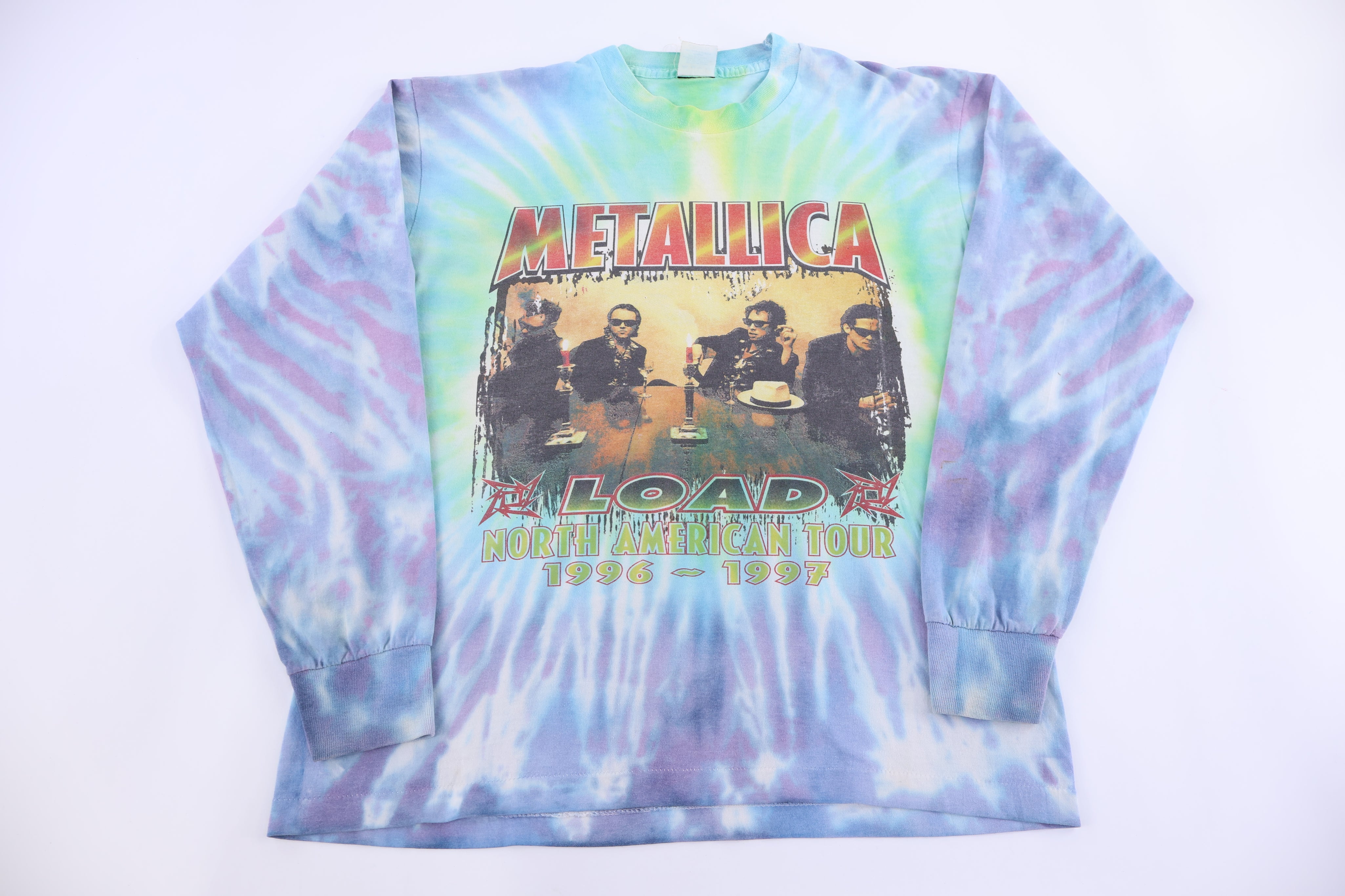 1996 Metallica North American Tour LS T-shirt - Shirts & Tops - Thrifted Threads