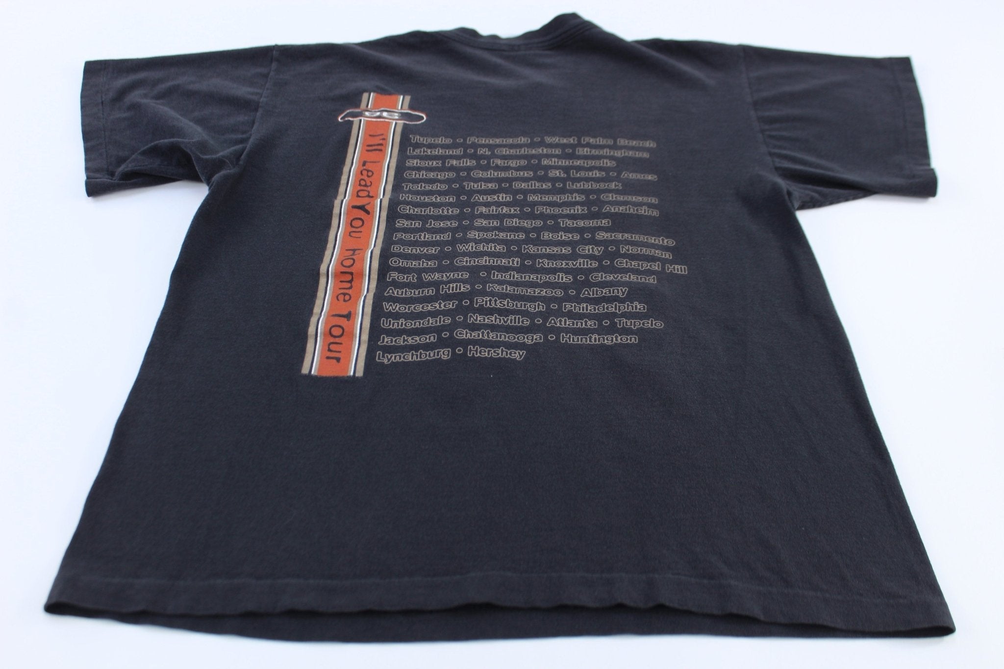 1996 Michael W. Smith I'll Lead You Home Tour T-Shirt - T-Shirts - Thrifted Threads