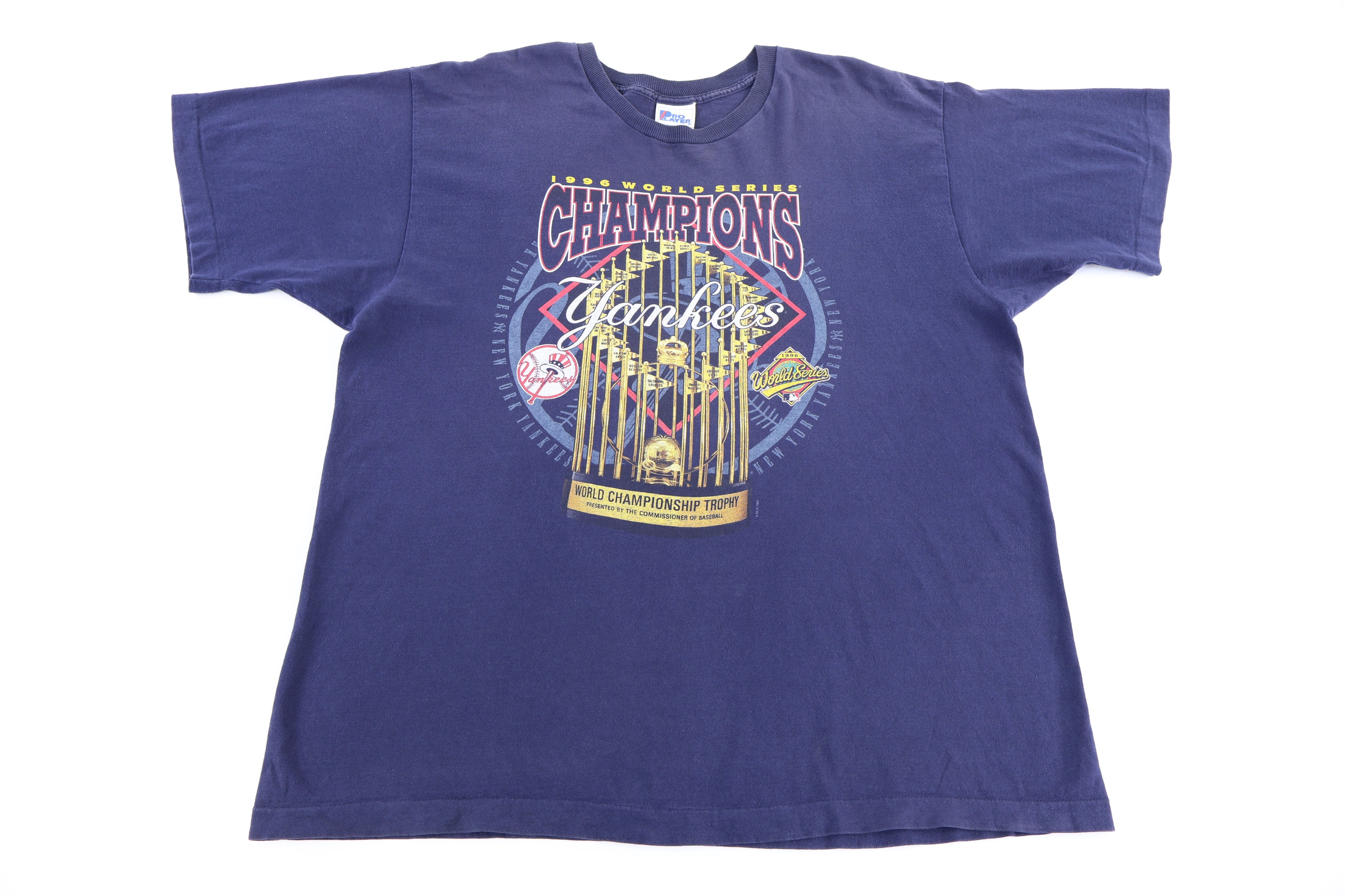 1996 New York Yankees World Series Champions T-shirt - Shirts & Tops - Thrifted Threads