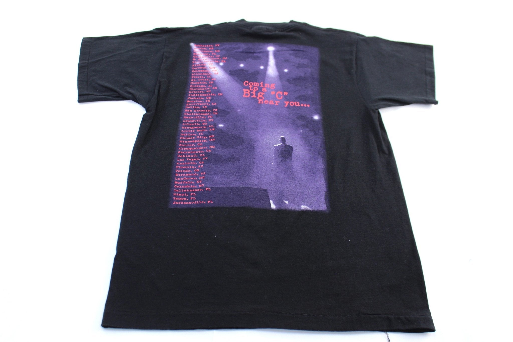 1996 R. Kelly Down Low Top Secret Tour T-Shirt - ThriftedThreads.com