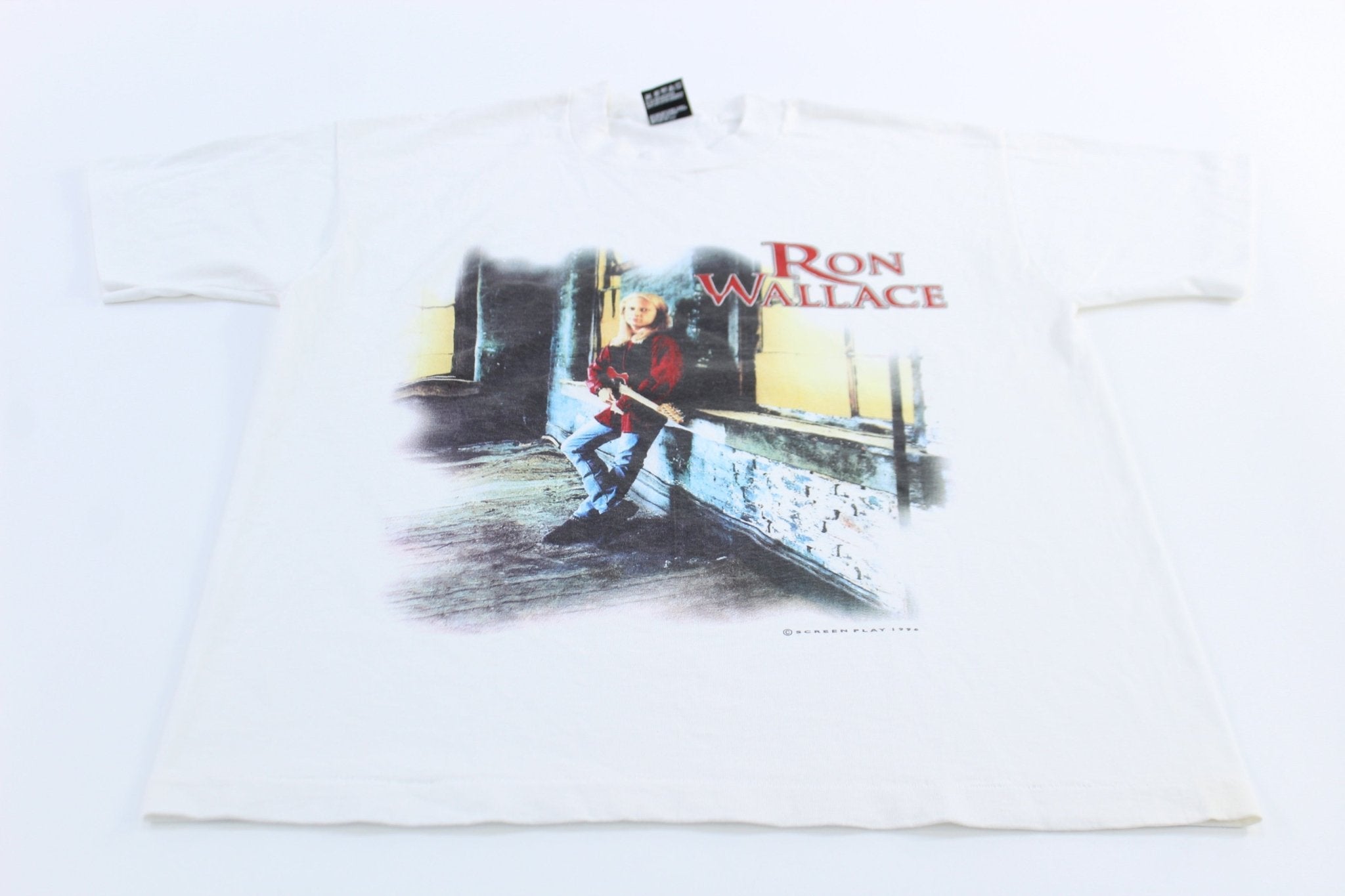 1996 Ron Wallace T-Shirt - ThriftedThreads.com