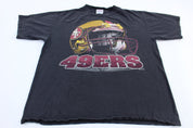 1996 San Francisco 49ers Football Graphic T-Shirt - ThriftedThreads.com