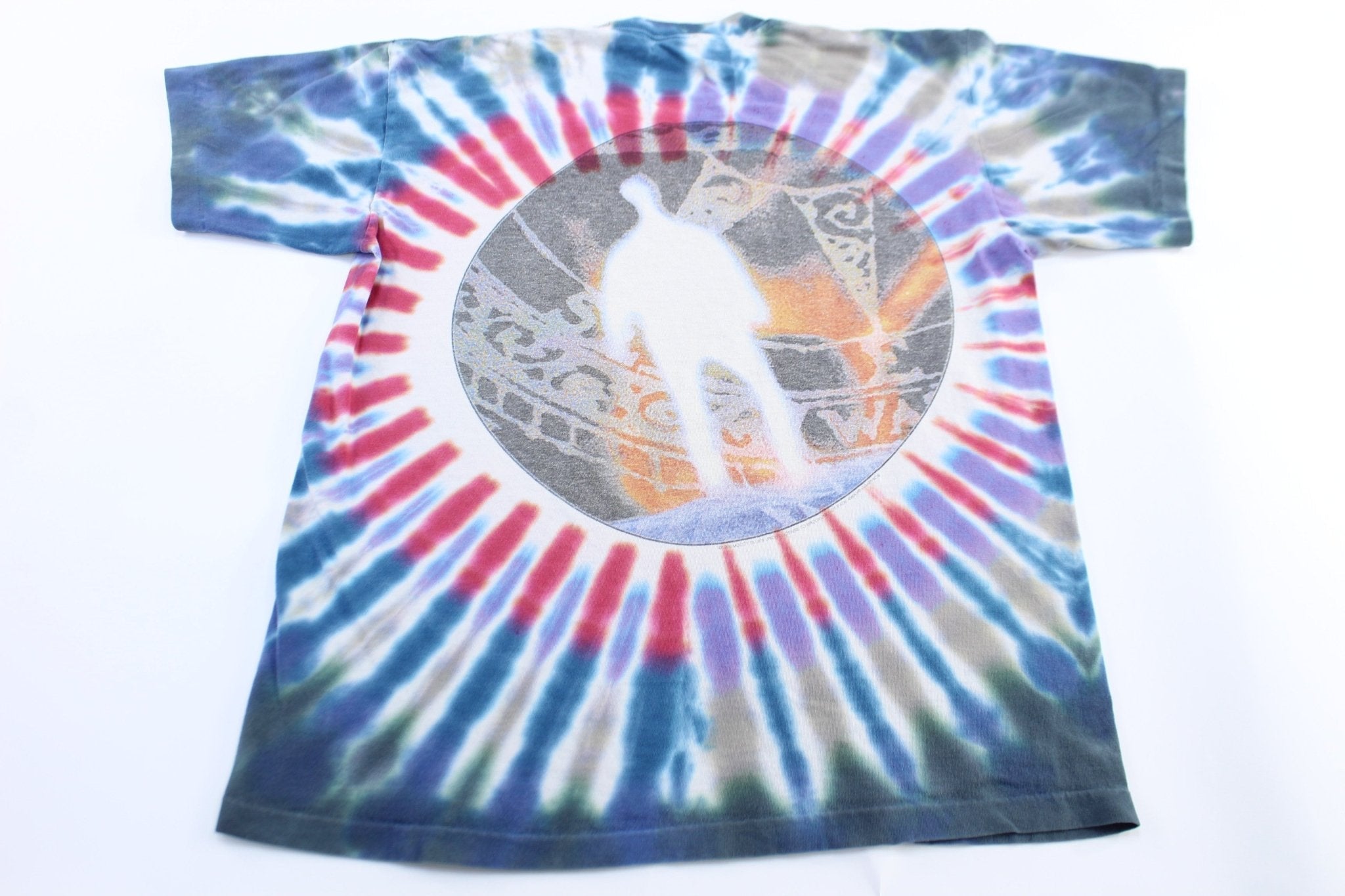 1996 The Moody Blues Time Traveler Tie-Dye T-Shirt - T-Shirtg - Thrifted Threads