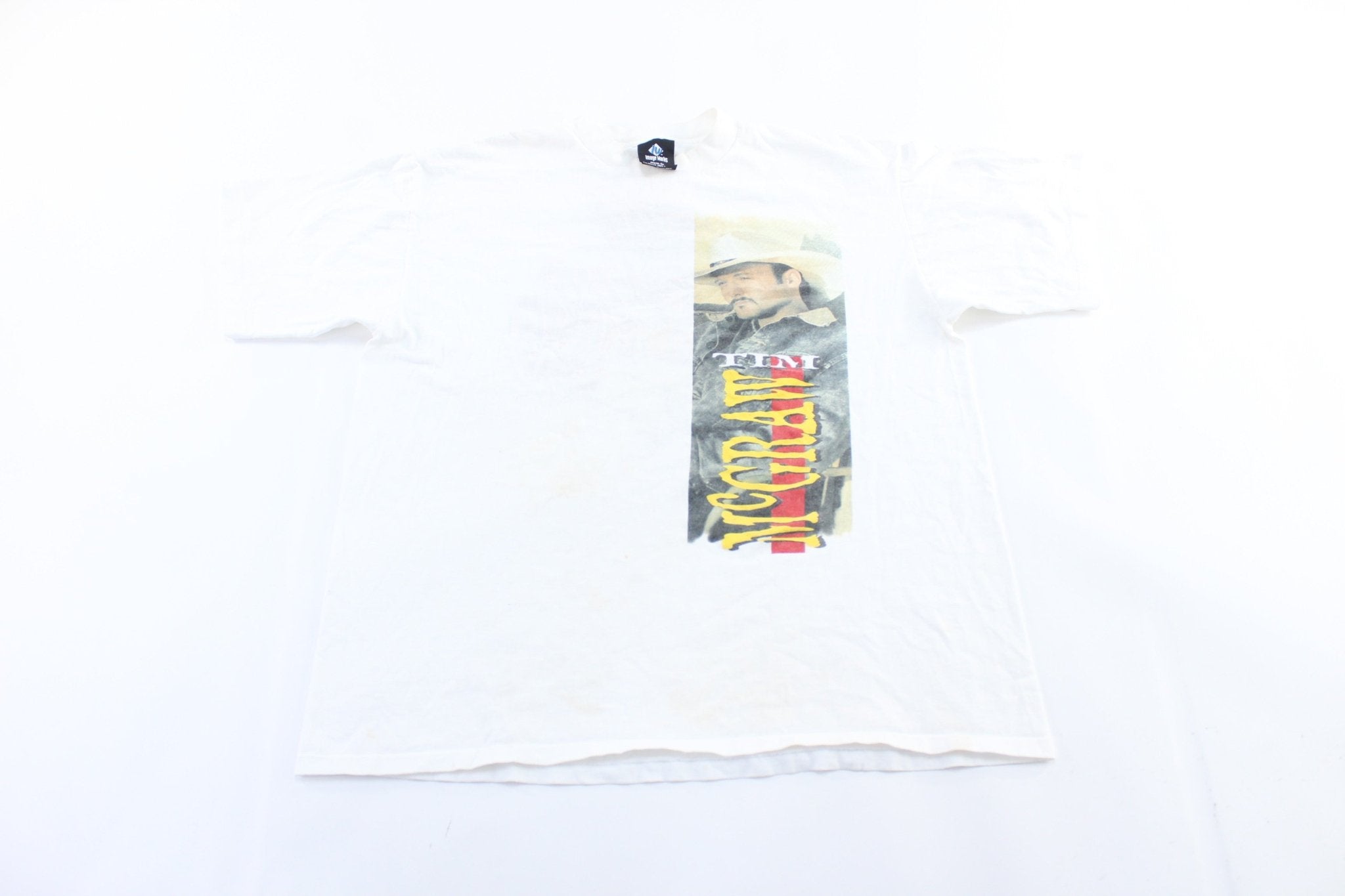 1996 Tim McGraw Spontaneous Combustion Tour T-Shirt - ThriftedThreads.com