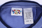 1996 Tweety Bird Embroidered Graphic Sweatshirt - Sweatshirt - Thrifted Threads