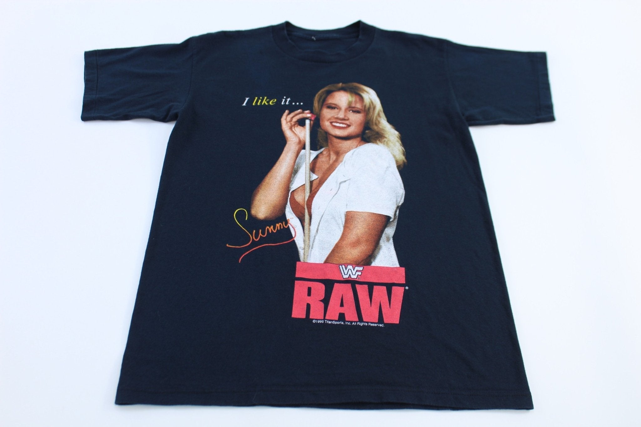 1996 WF Sunny I Like It... Raw Wrestling T-shirt - Shirts & Tops - Thrifted Threads