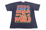 1996/97 KISS Rock & Rule The World T-shirt - Shirts & Tops - Thrifted Threads