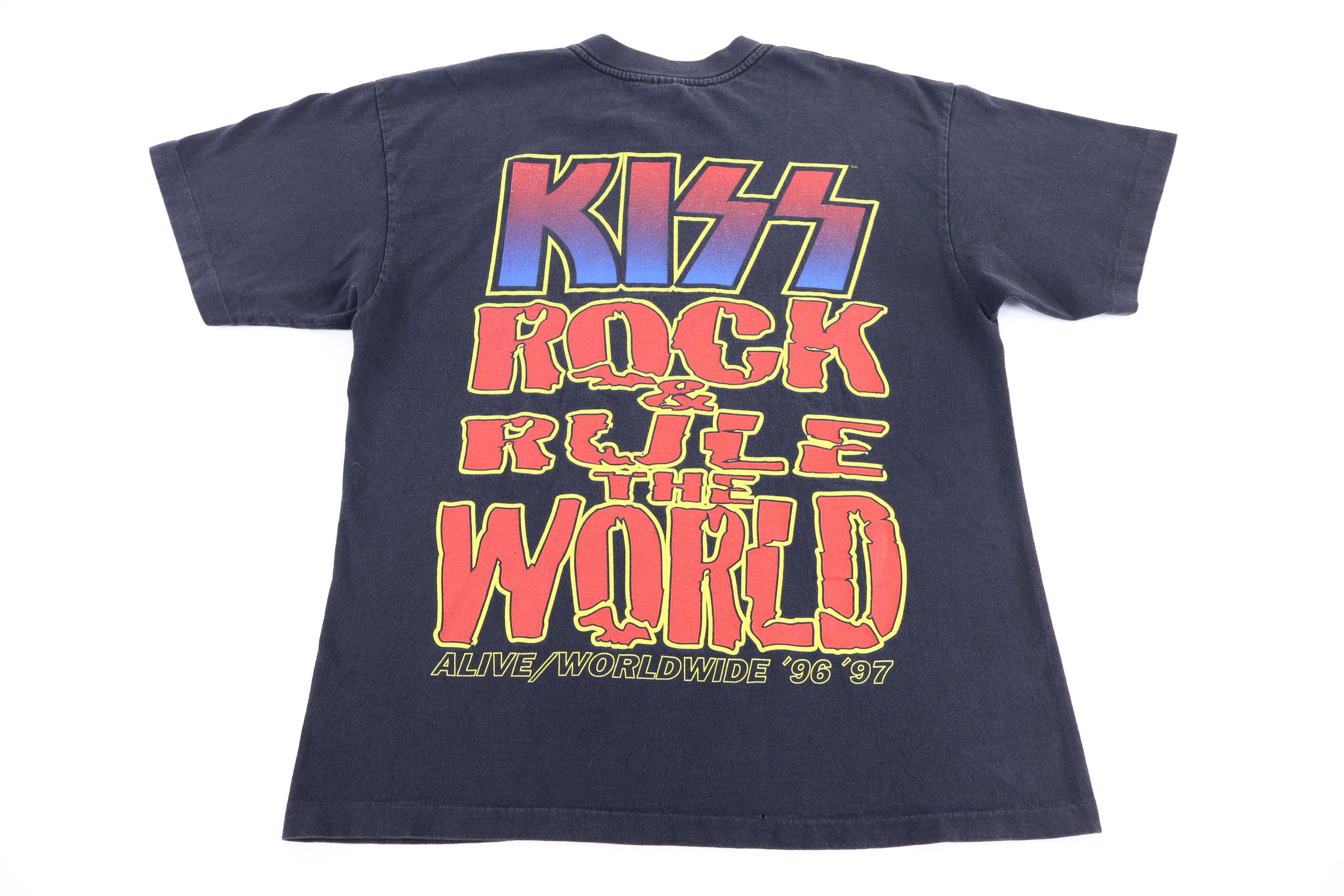 1996/97 KISS Rock & Rule The World T-shirt - Shirts & Tops - Thrifted Threads