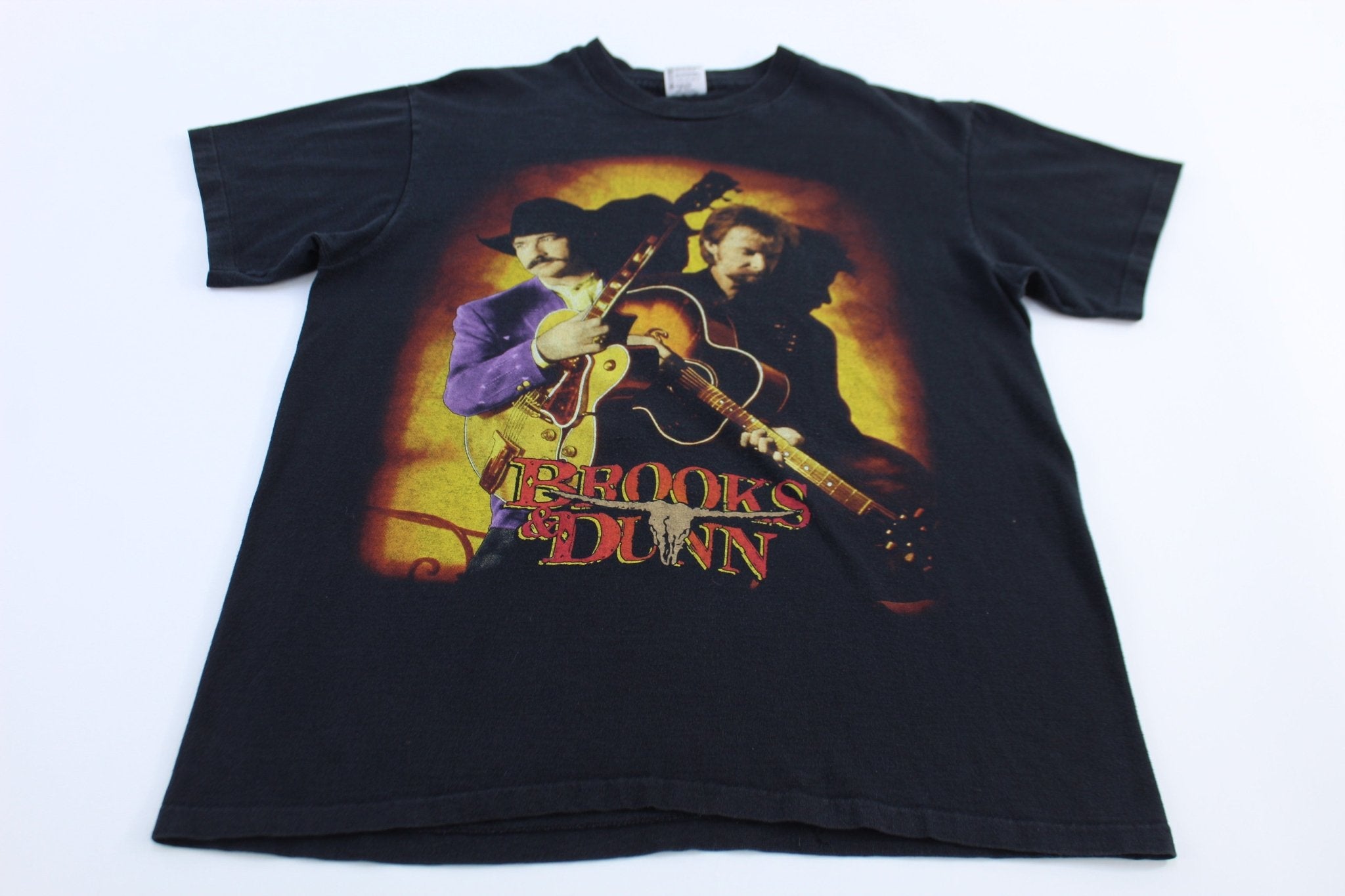 1997 Brooks & Dunn Tour of America T-Shirt - ThriftedThreads.com