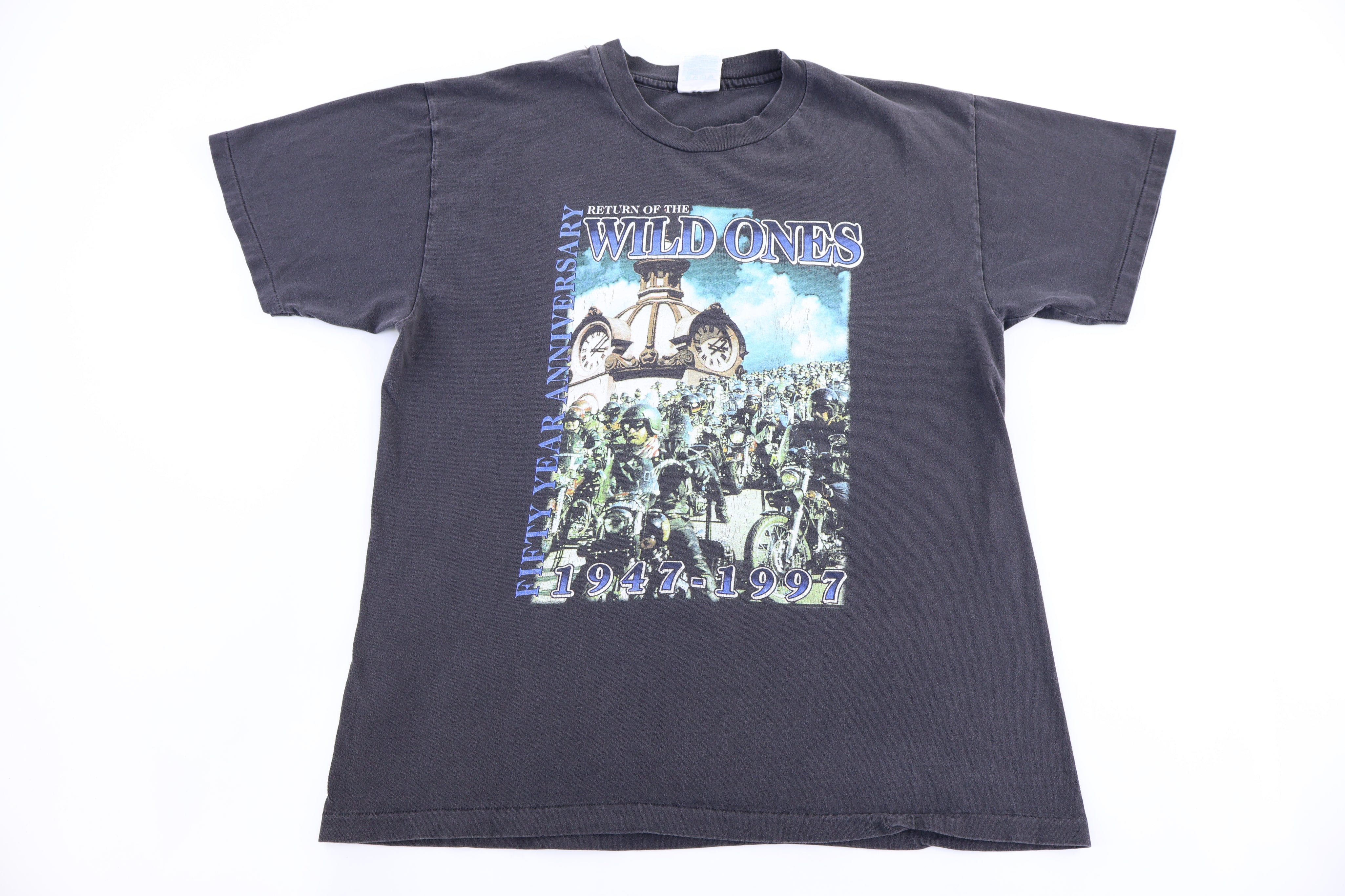 1997 California Return of The Wild Ones Biker Rally T-shirt - Shirts & Tops - Thrifted Threads