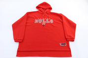 1997 Chicago Bulls Basketball Fleece Pullover Hoodie - Sweatshirt - Thrifted Threads