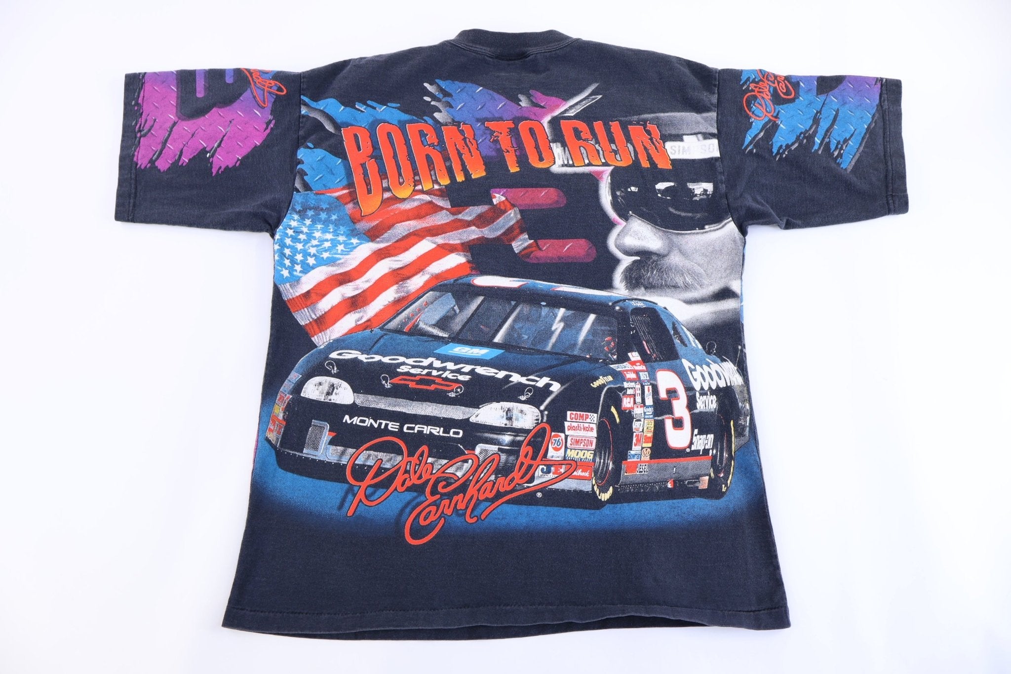 1997 Dale Earnhardt All Over Graphic T-shirt - Shirts & Tops - Thrifted Threads
