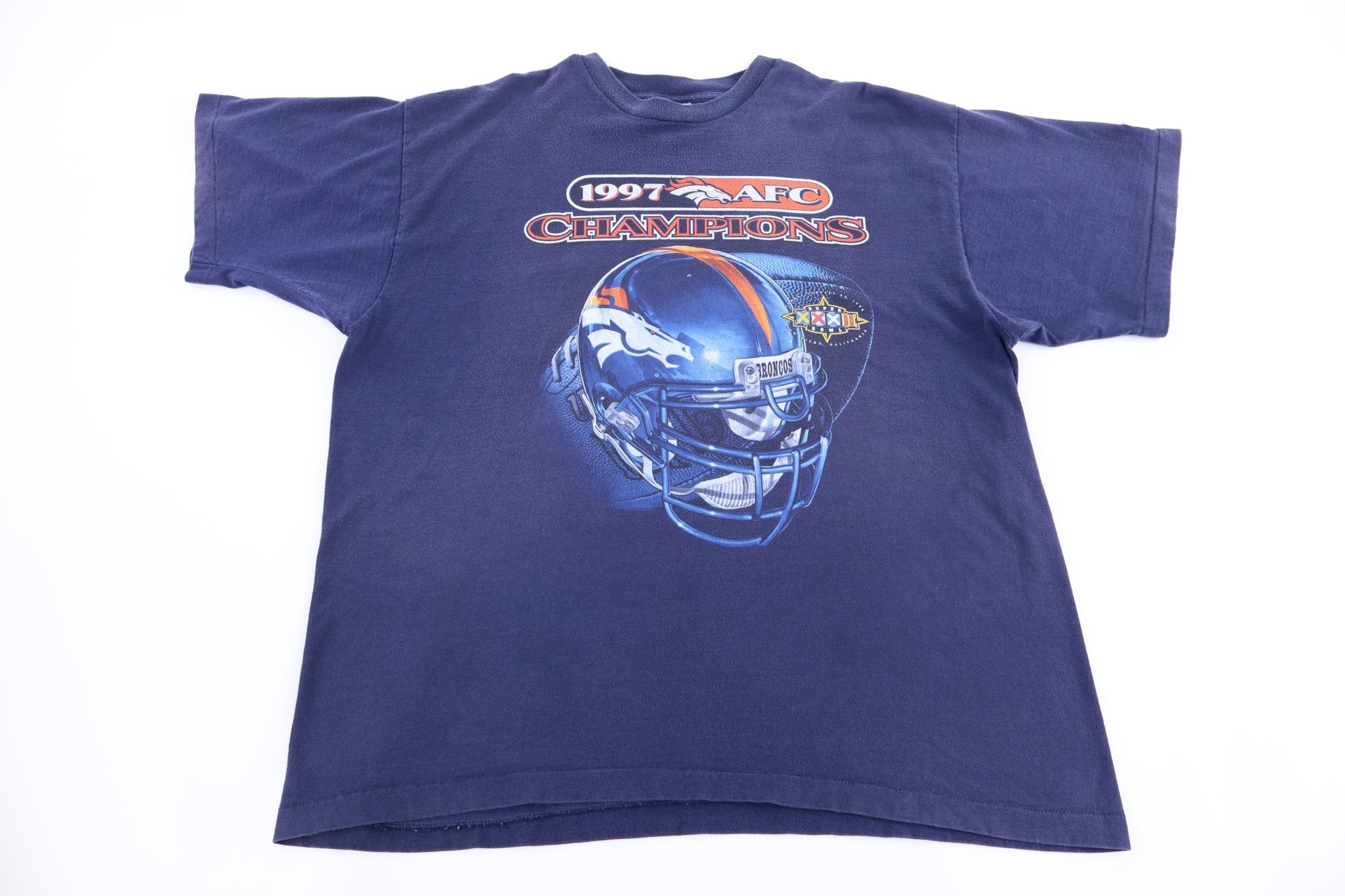 1997 Denver Broncos Football AFC Champions T-shirt - Shirts & Tops - Thrifted Threads