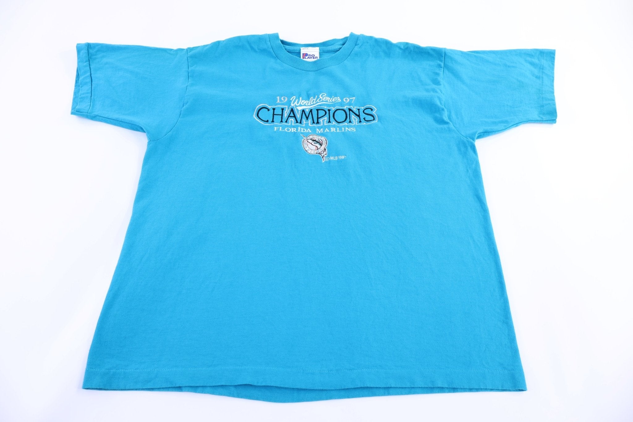 1997 Florida Marlins World Series Champions T-shirt - Shirts & Tops - Thrifted Threads