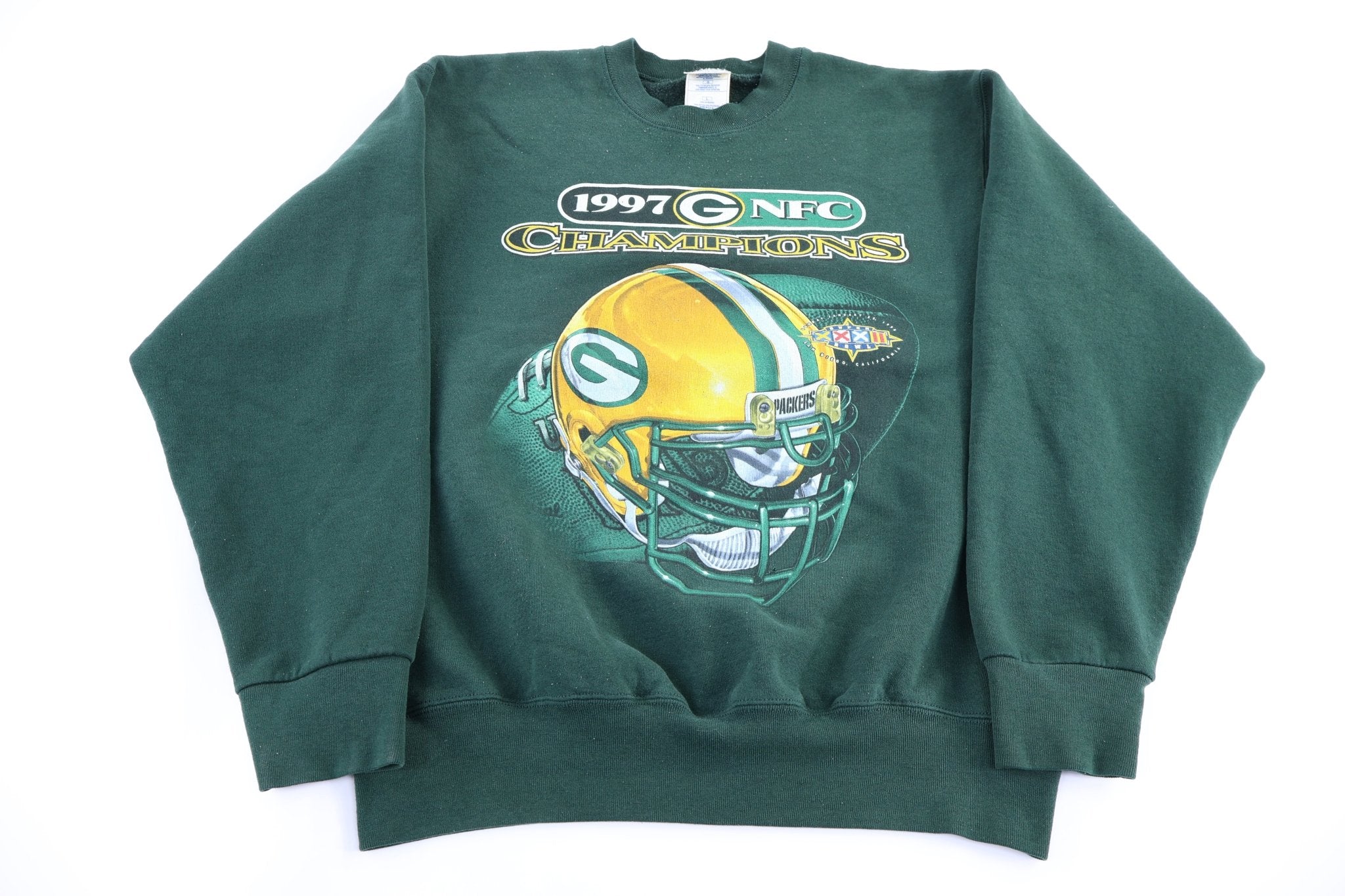 1997 Green Bay Packers Football Sweatshirt - Sweatshirt - Thrifted Threads