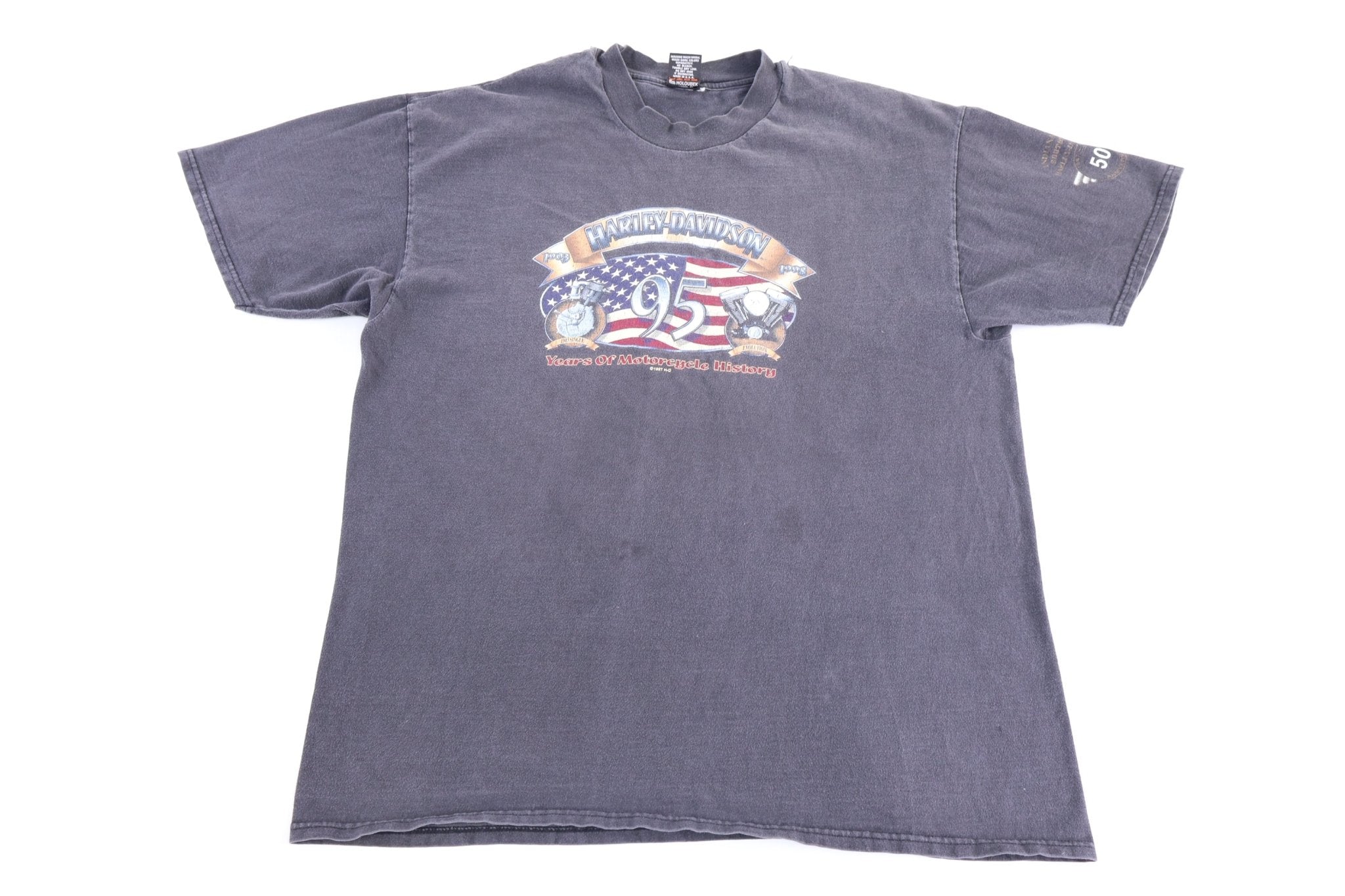 1997 Harley Davidson Motorcycles Indianapolis T-shirt - Shirts & Tops - Thrifted Threads