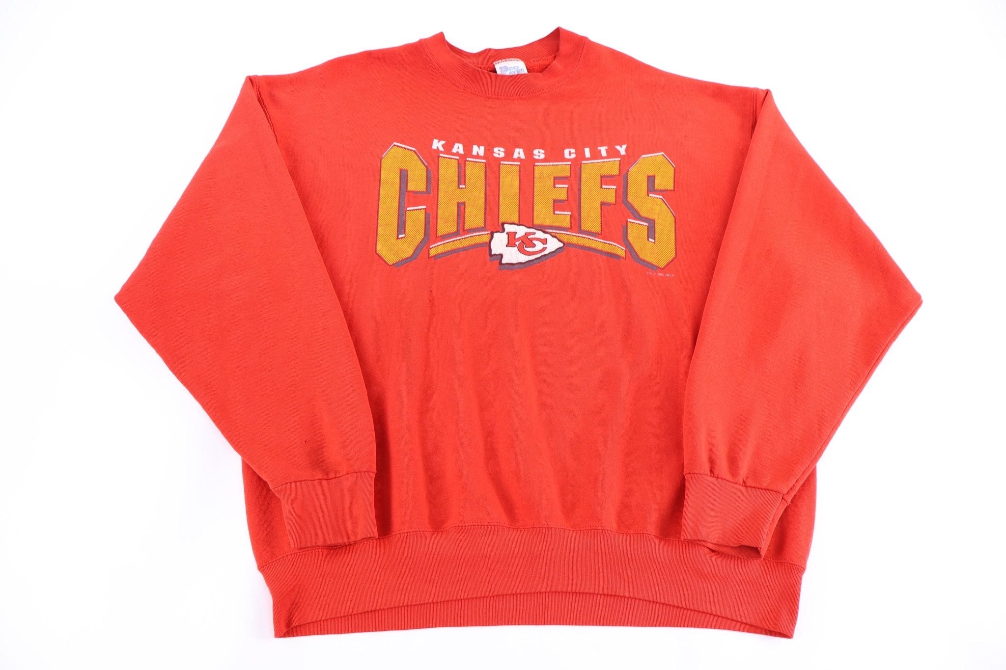 1997 Kansas City Chiefs Football Sweatshirt - Sweatshirt - Thrifted Threads