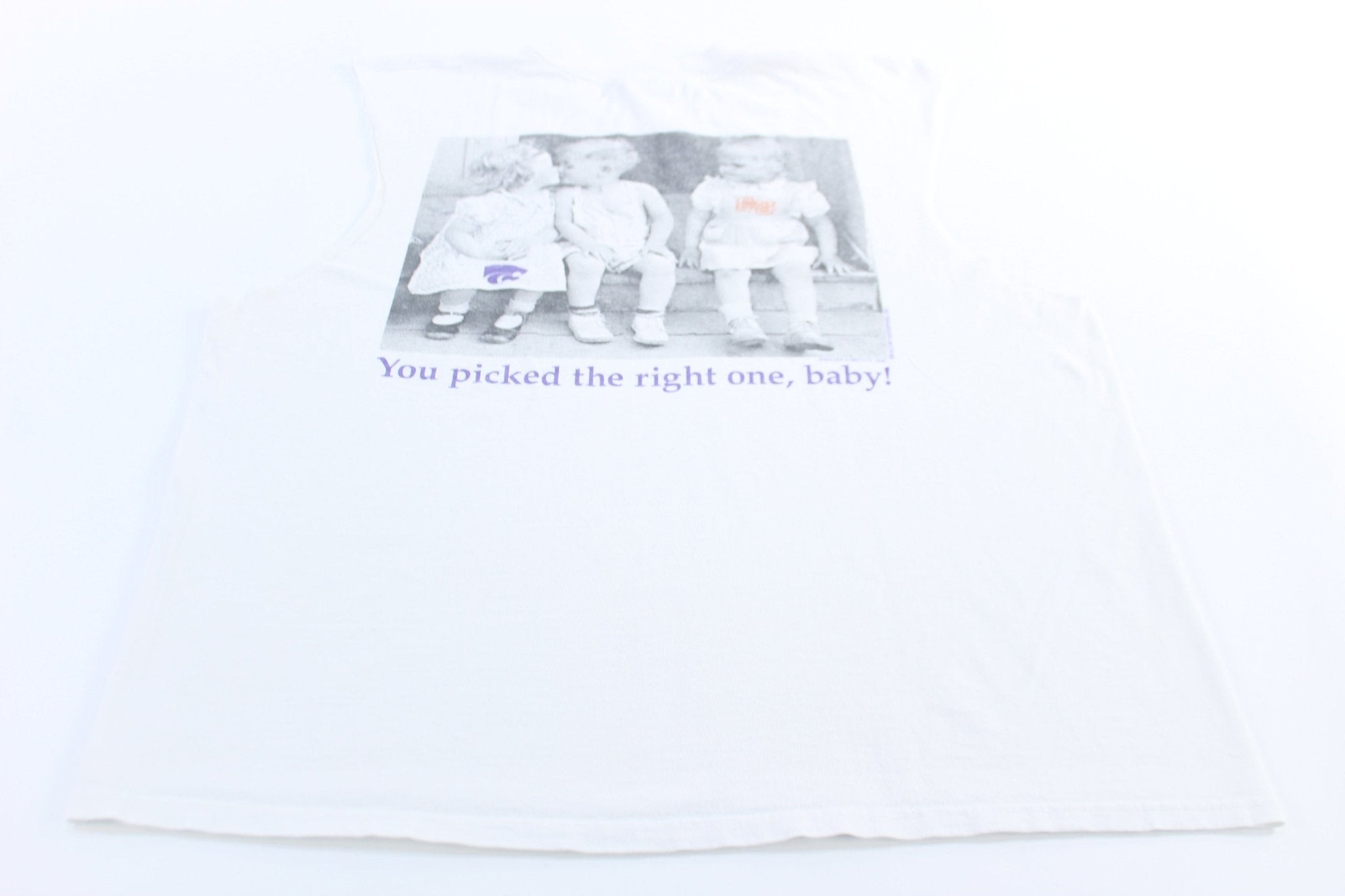 1997 Kansas State Wildcats Tostito's Fiesta Bowl Graphic Tank Top - ThriftedThreads.com