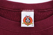 1997 Looney Tunes Fall Themed Sweatshirt - Sweatshirt - Thrifted Threads