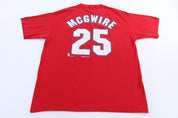 1997 Mark McGwire St. Louis Cardinals Baseball T-shirt - ThriftedThreads.com