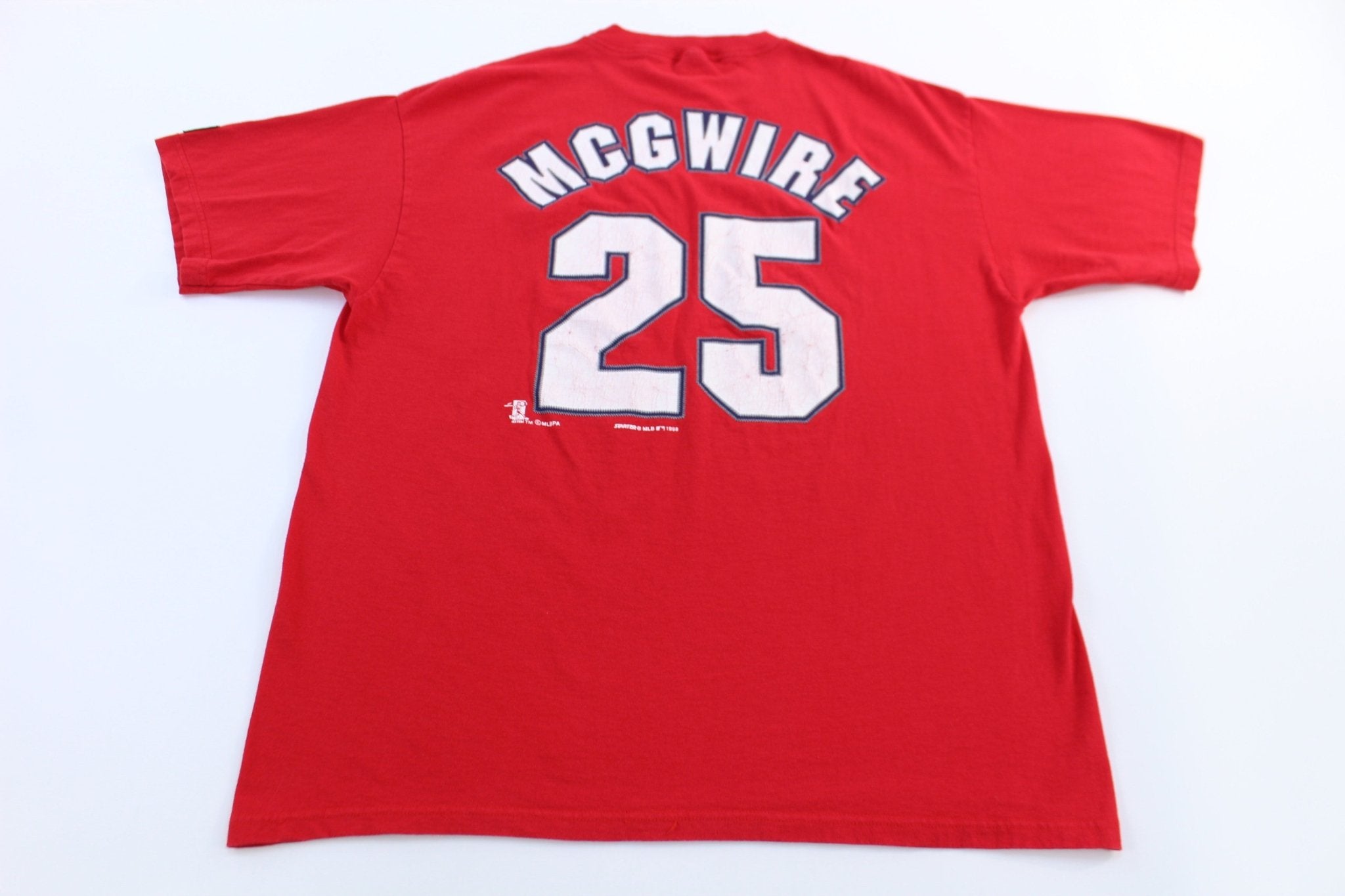 1997 Mark McGwire St. Louis Cardinals Baseball T-shirt - ThriftedThreads.com