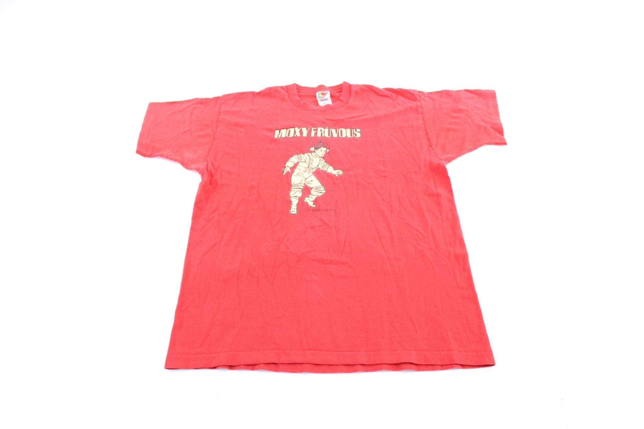 1997 Moxy Fruvous You Will Go To The Moon Promo T-Shirt - ThriftedThreads.com