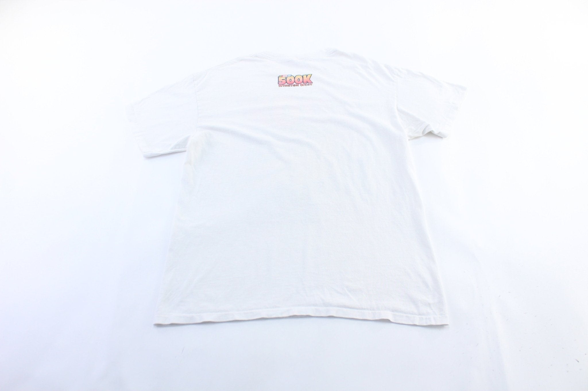 1997 Nascar Winston Western 500 Racing Graphic T-Shirt - ThriftedThreads.com