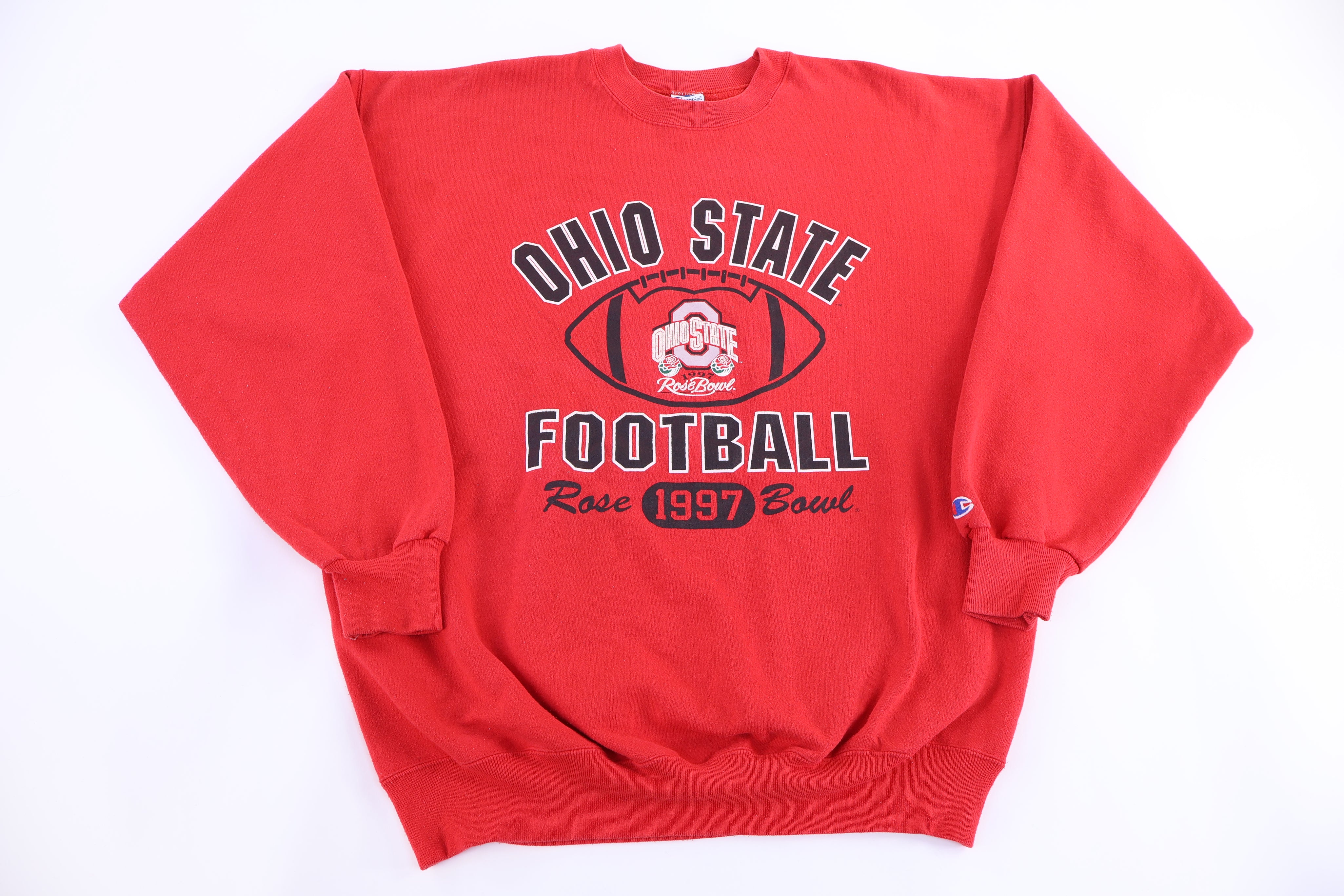 1997 Ohio State Football Rose Bowl Sweatshirt - Sweatshirt - Thrifted Threads