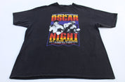 1997 Oscar Night At The Dome De La Hoya Vs Kamau Boxing T-shirt - ThriftedThreads.com