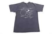 1997 Solar System Planets Graphic T-shirt - Shirts & Tops - Thrifted Threads