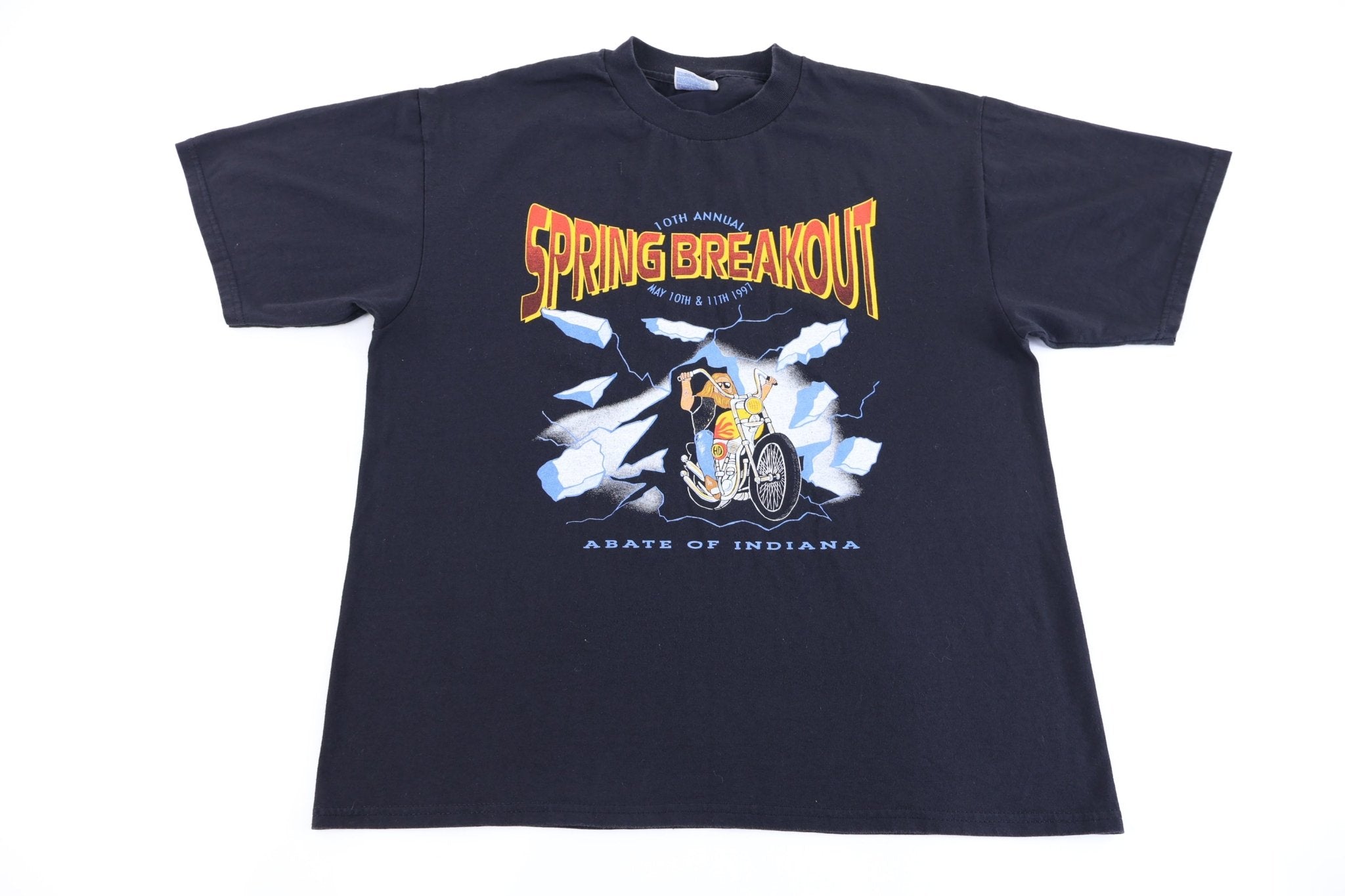 1997 Spring Breakout Biker Rally T-shirt - Shirts & Tops - Thrifted Threads